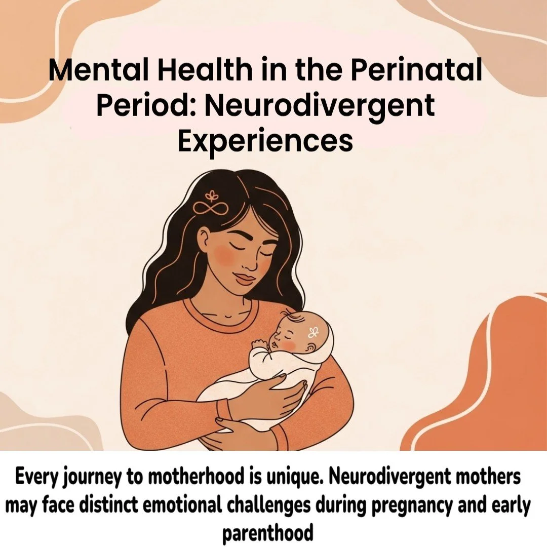 Navigating the perinatal period as a neurodivergent mother can bring unique emotional challenges&mdash;sensory overload, anxiety, and feelings of isolation are more common than many realise. These experiences can affect bonding, self-esteem, and acce