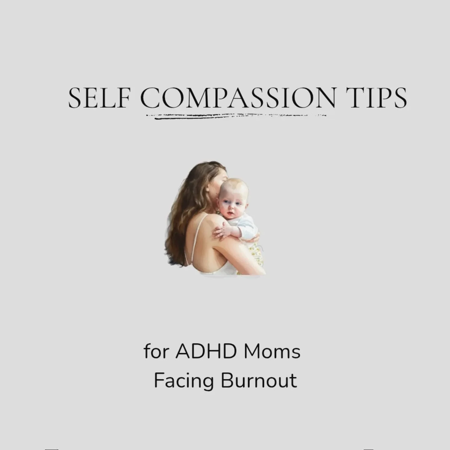 Self-compassion is a powerful tool for moms facing ADHD burnout.

Remember, you deserve the same kindness and care that you give others. What else would you add to these? Share below or save this post for gentle reminders.

#adhdmom #adhdburnout #new