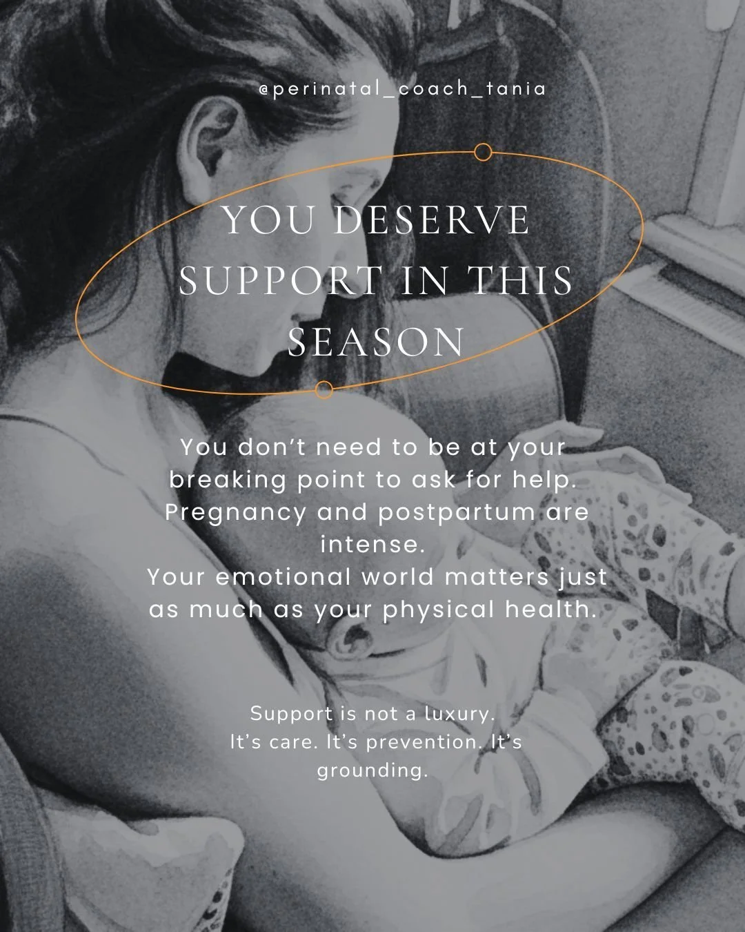 Pregnancy and postpartum stretch you emotionally in ways that no one prepares you for.
Support shouldn&rsquo;t be the last resort or something you seek only when you&rsquo;re struggling to keep up.

Your emotional wellbeing is part of your care.
And 