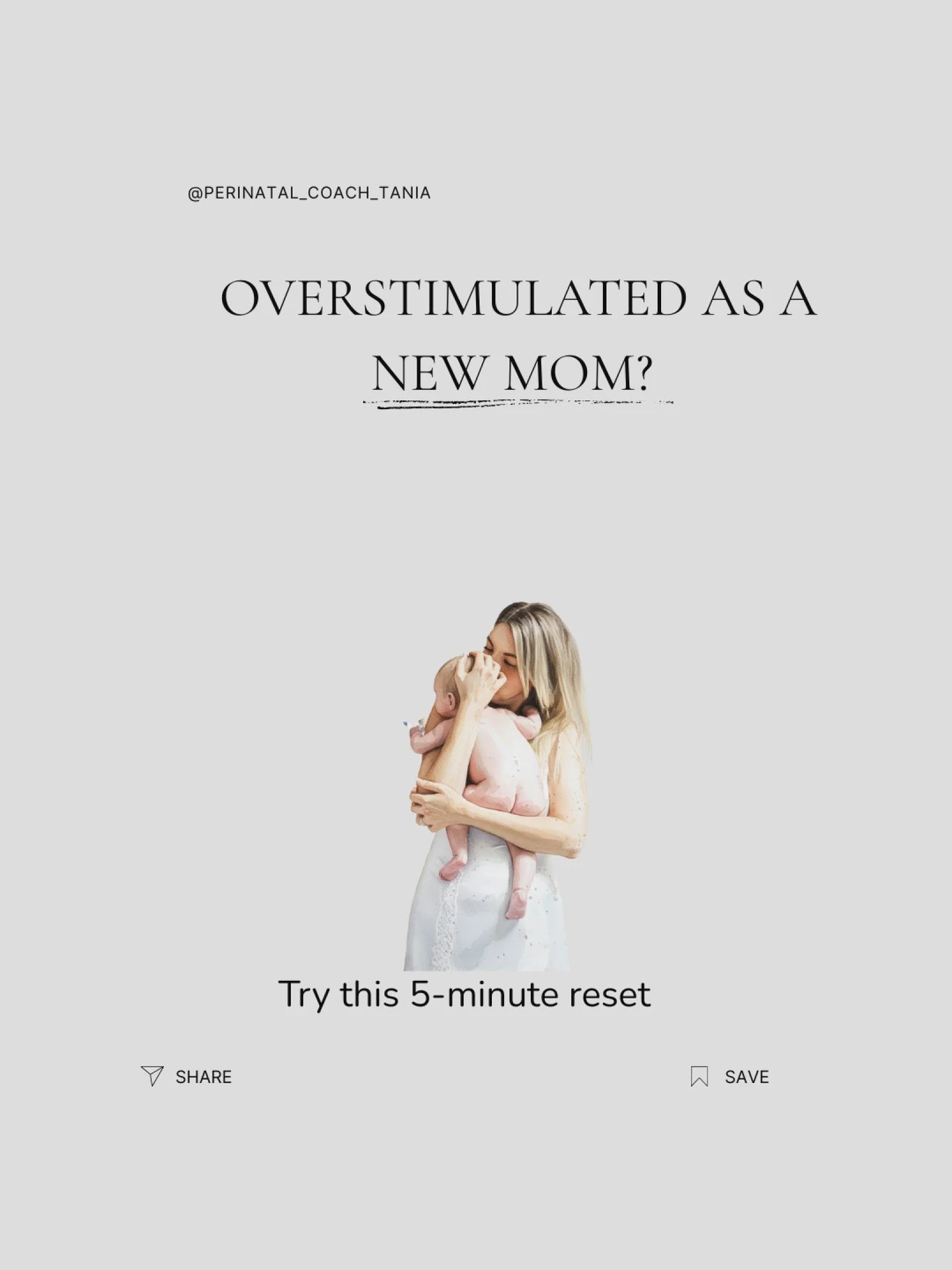 A calm nervous system isn&rsquo;t a luxury &mdash; it&rsquo;s a necessity.
These quick resets can be done one-handed, sleep-deprived, and with a baby in your arms.
You don&rsquo;t need perfect conditions. You just need support.

#PostpartumSupport
#s