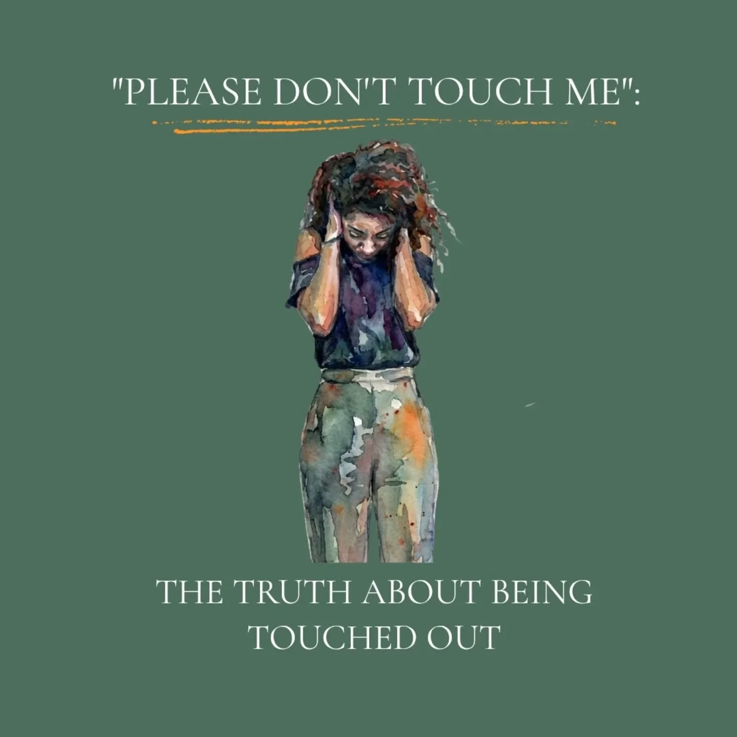 Have you ever felt that "skin-crawling" sensation where you just need everyone to stop touching you? It&rsquo;s called being touched out, and for neurodivergent or trauma-impacted moms, it&rsquo;s an incredibly intense experience. 

You are