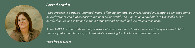 Tania Fragoso - Perinatal Counsellor