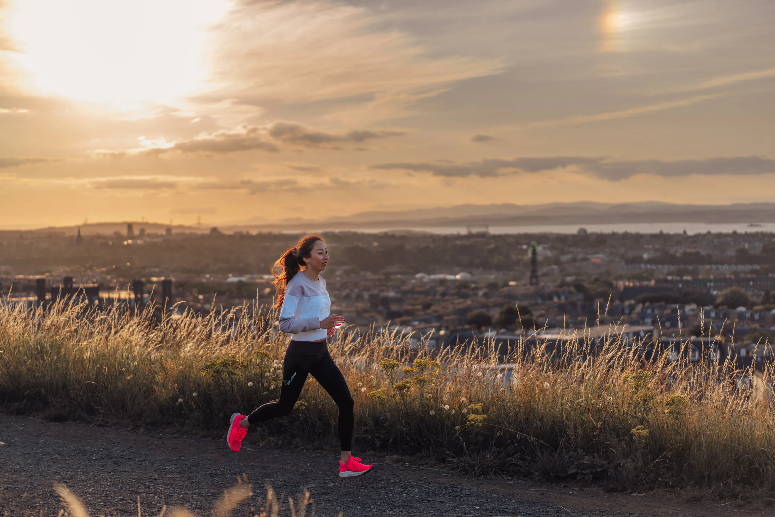 Photoshoot on Calton Hill, Edinburgh