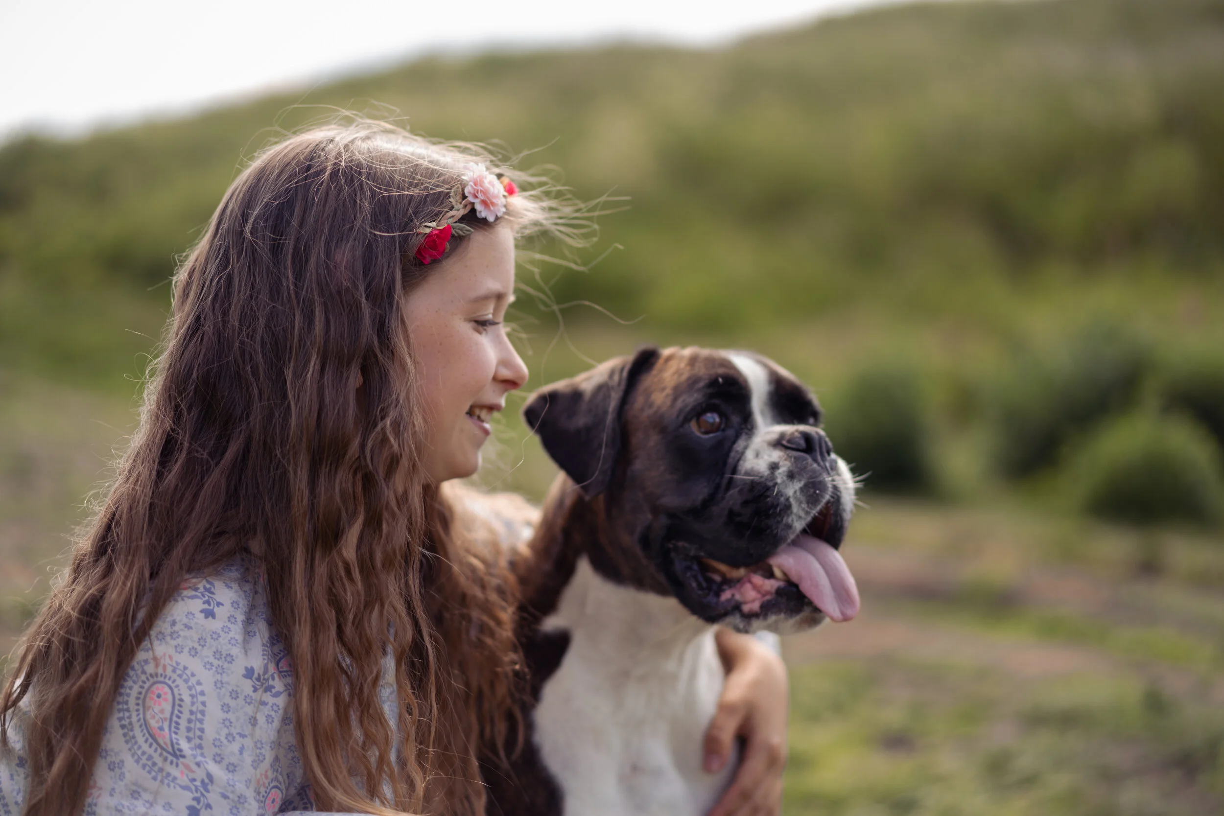 Family photoshoot on Arthur's Seat, Edinburgh