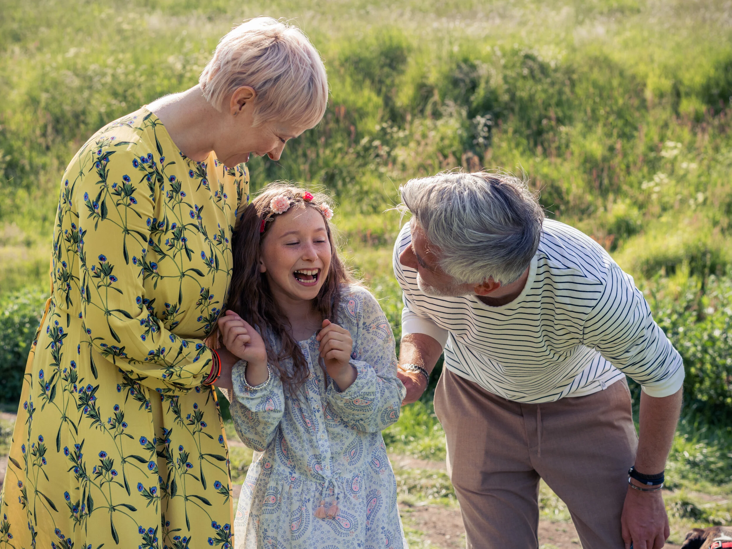 Family photoshoot on Arthur's Seat, Edinburgh