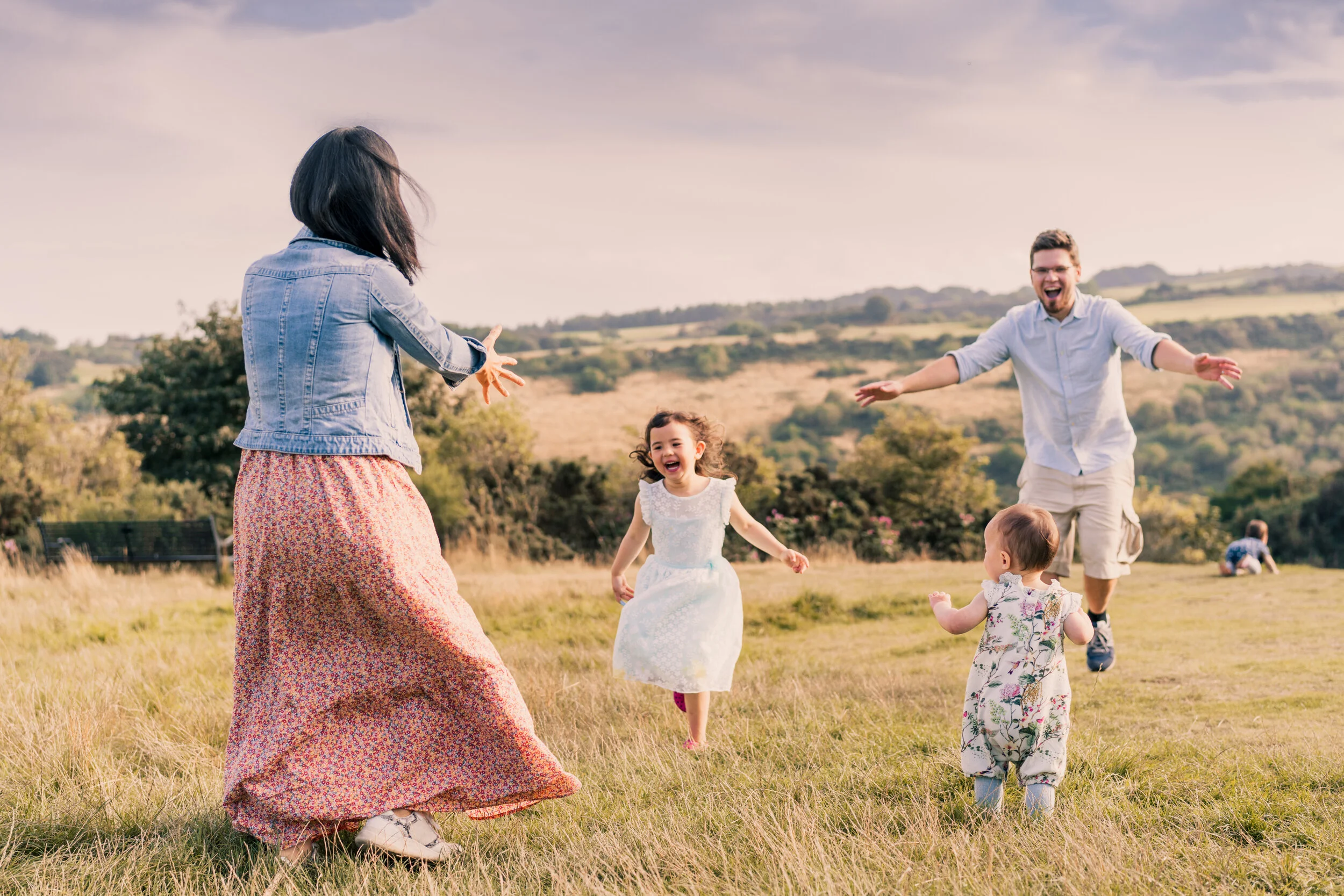 Family activities on Blackford Hill