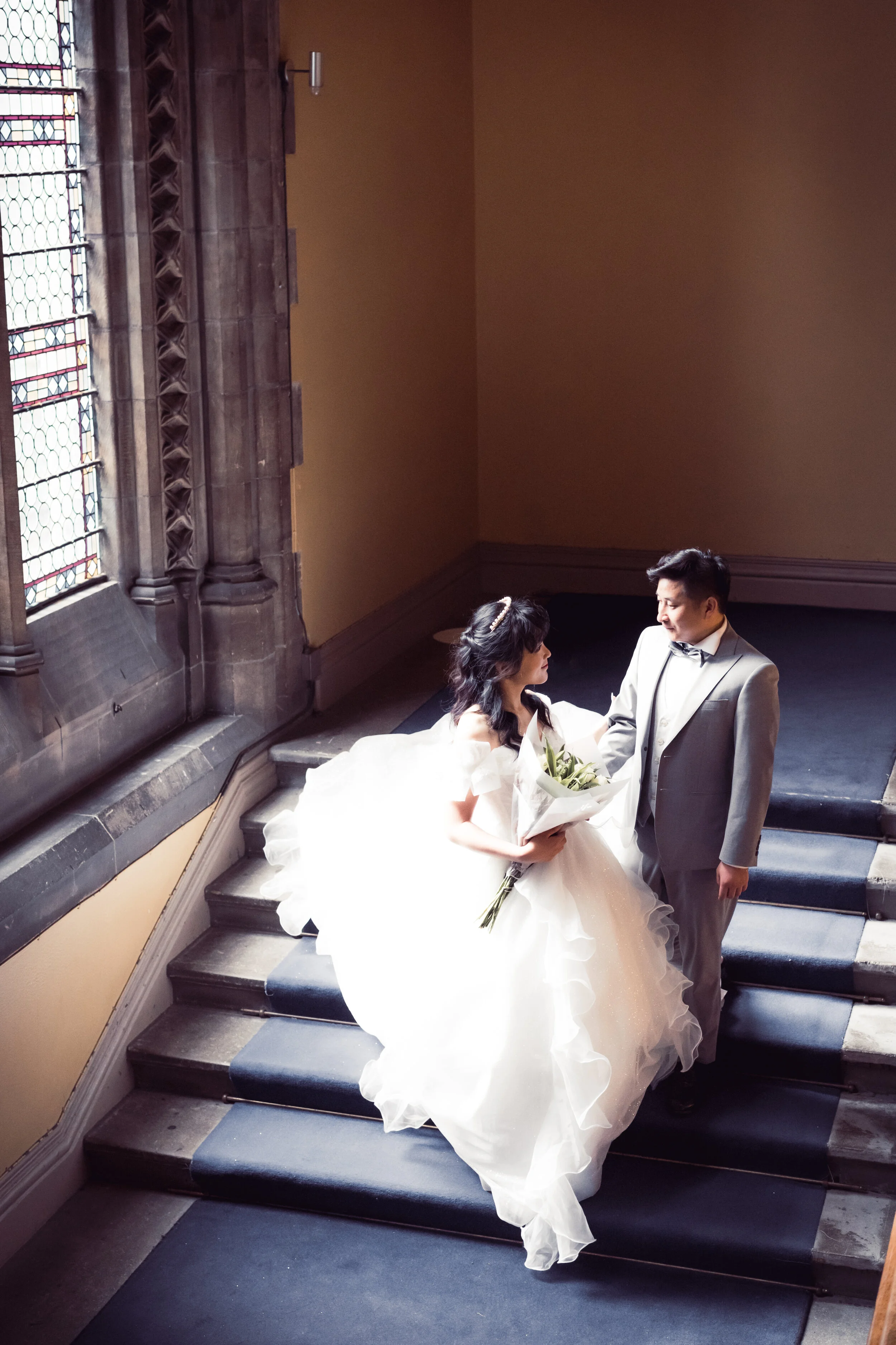 Wedding in Glasgow university