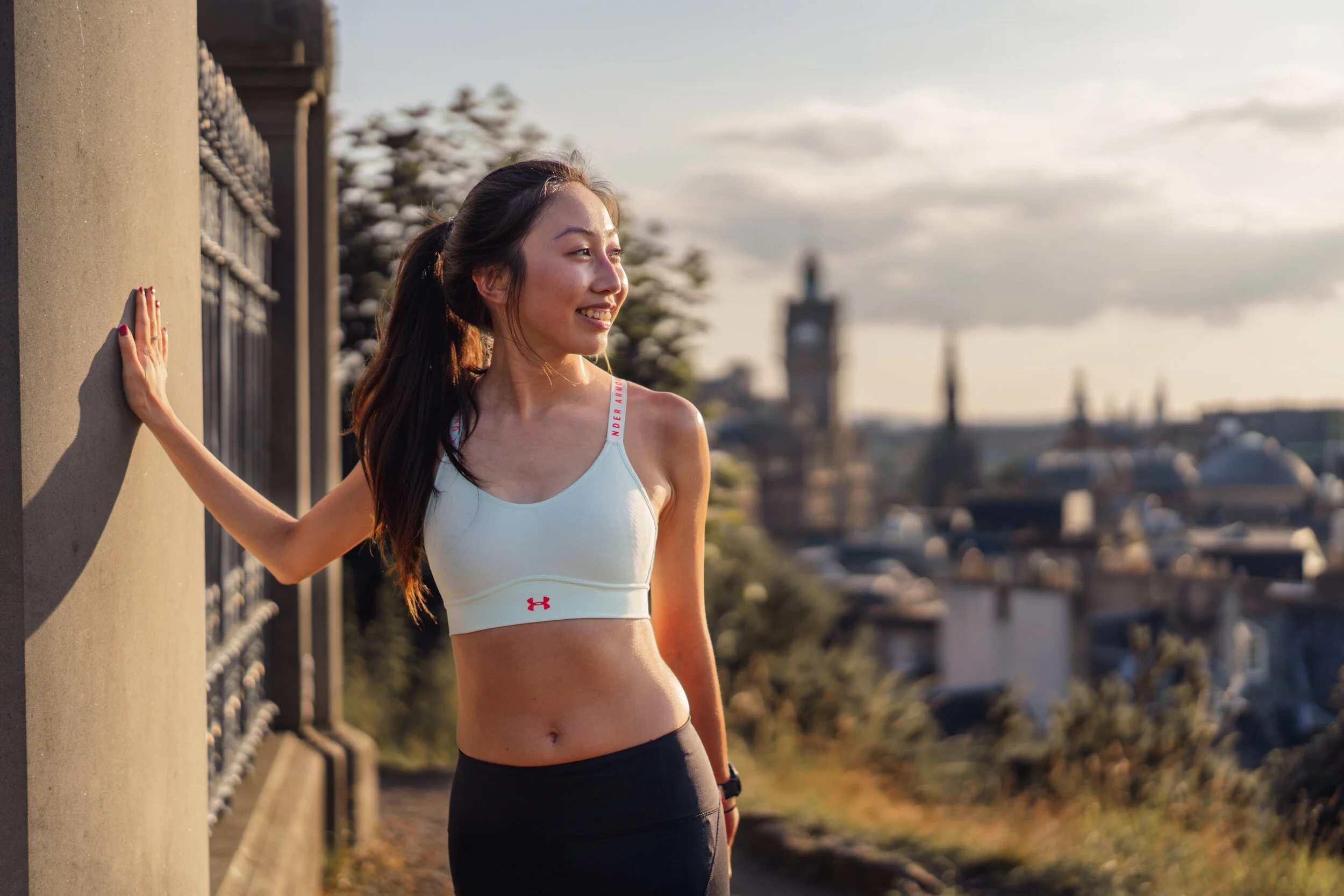 Photoshoot on Calton Hill, Edinburgh