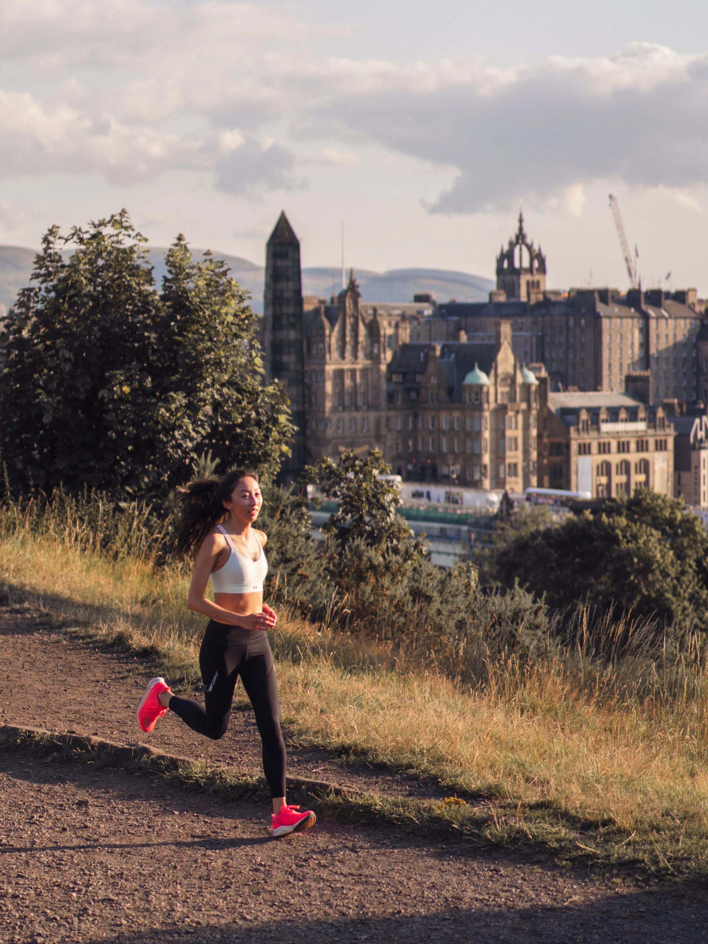 Photoshoot on Calton Hill, Edinburgh