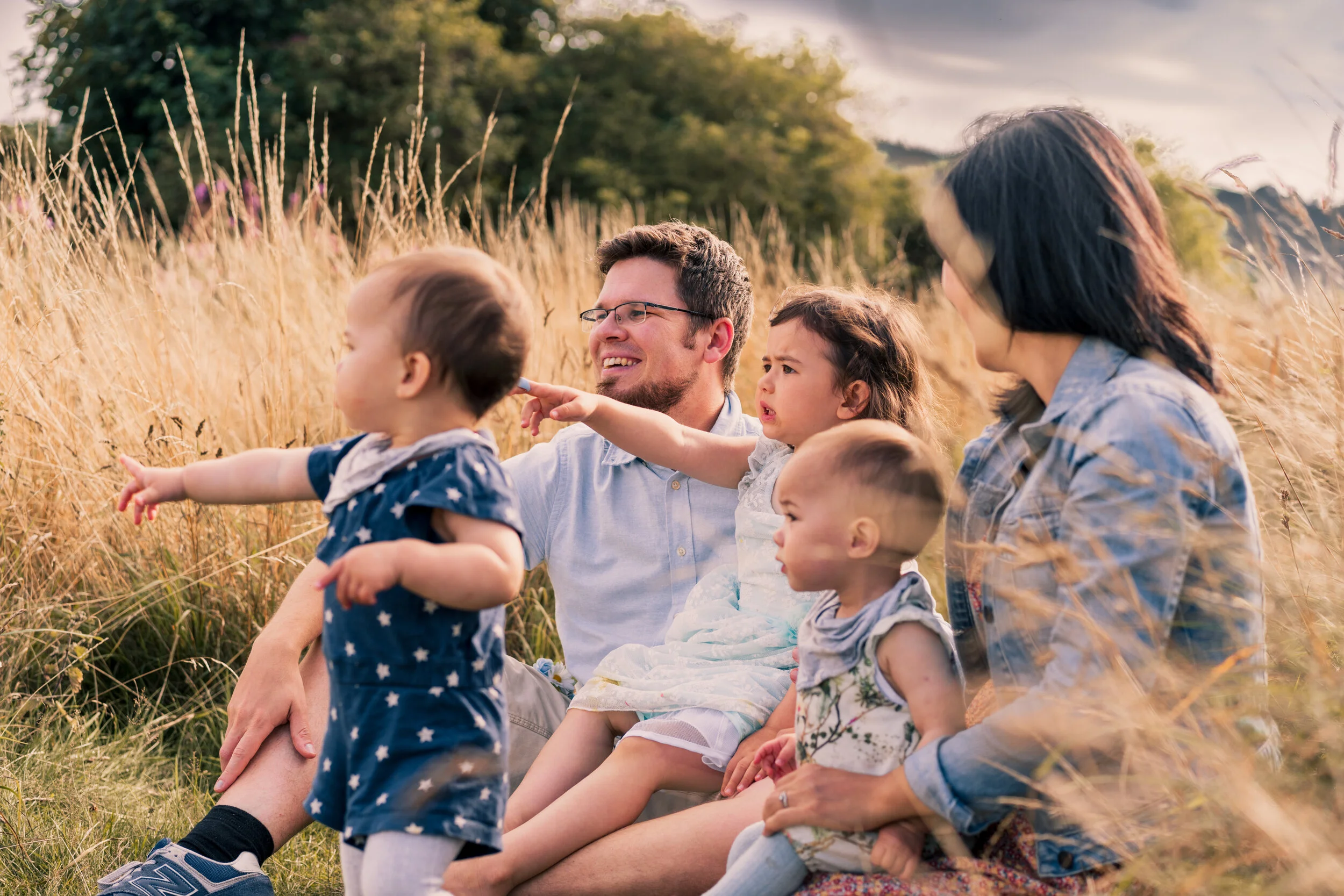 Family photoshoot in Edinburgh