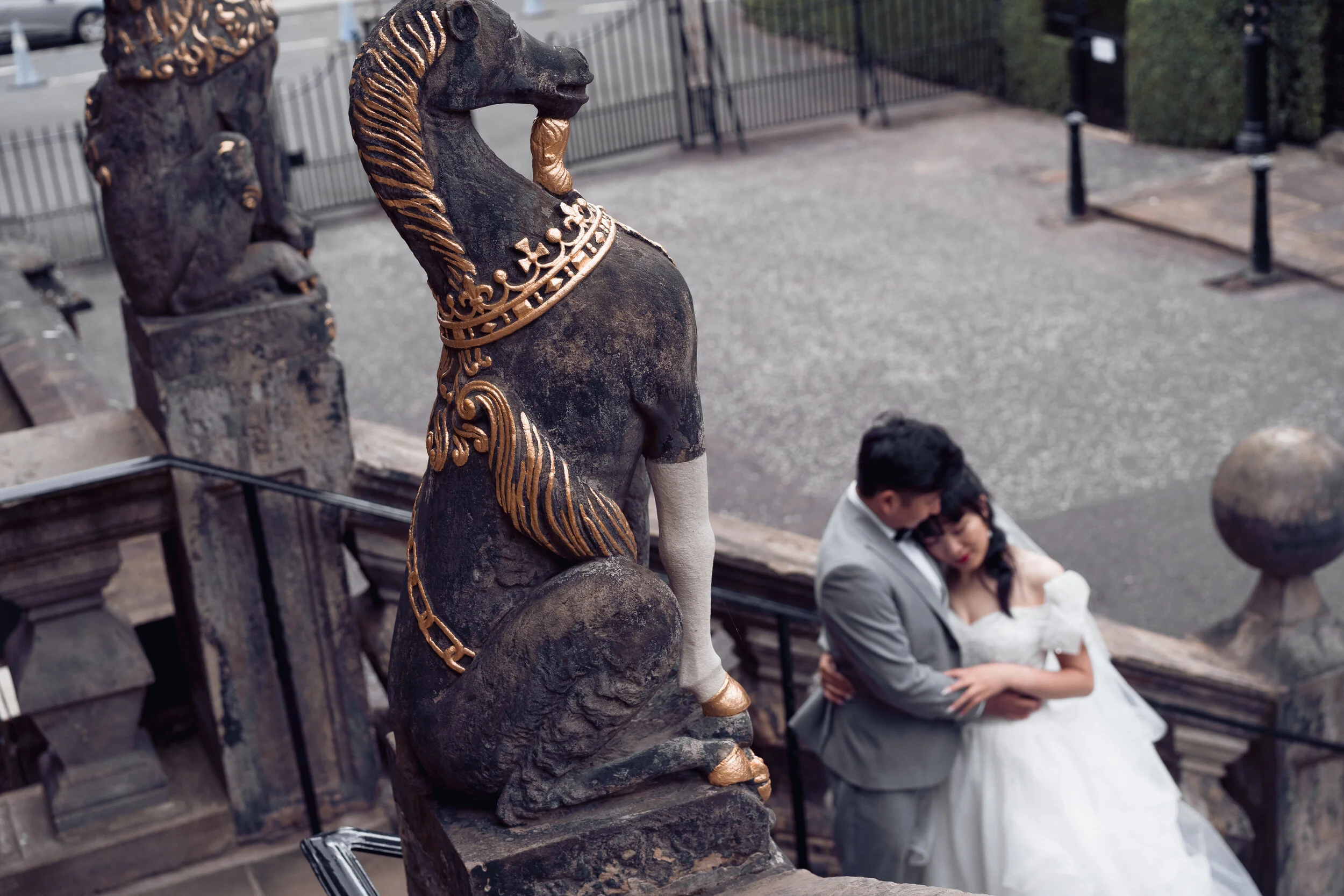 Wedding in Glasgow university