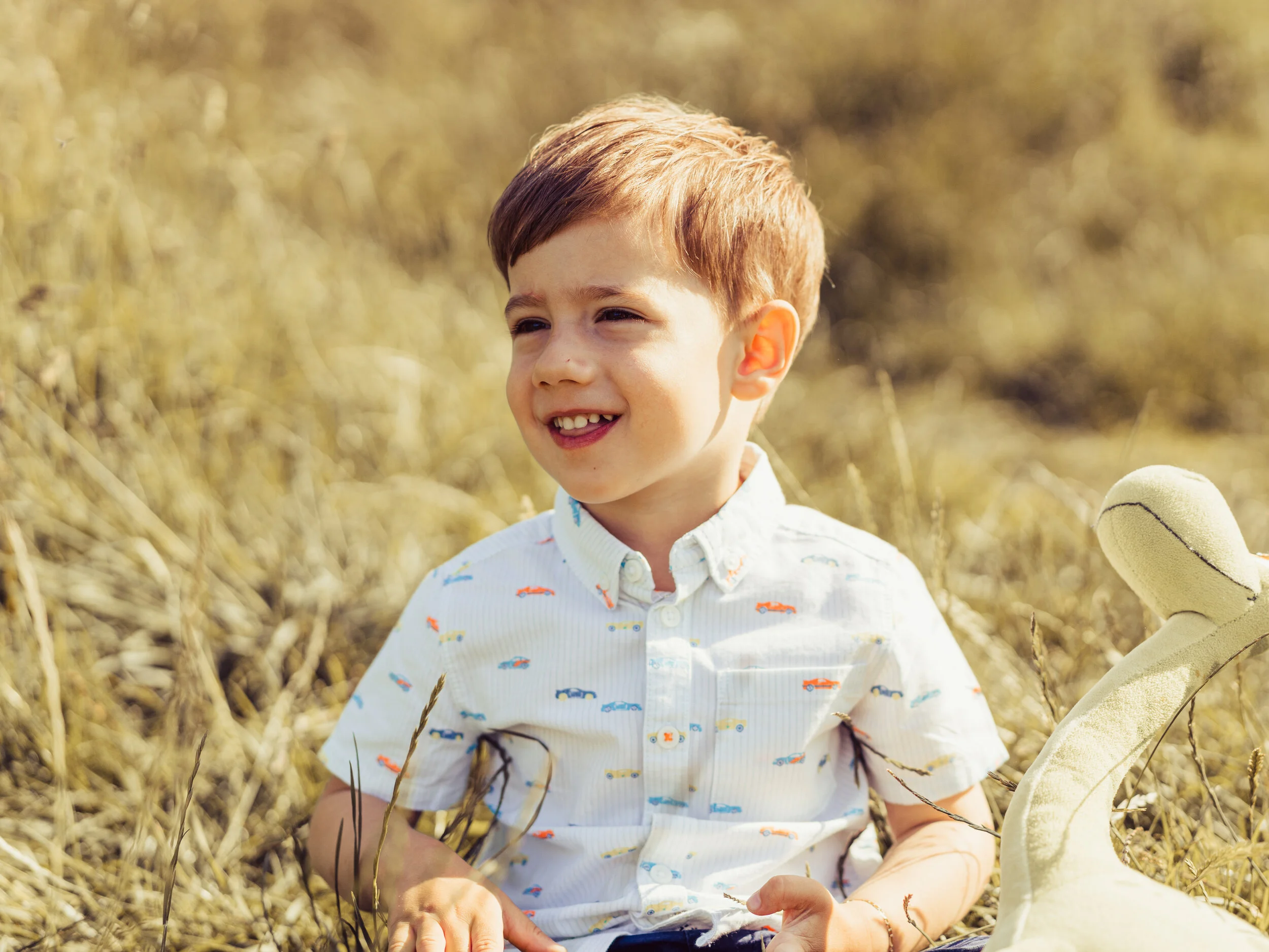 Family photoshoot on Arthur's Seat, Edinburgh