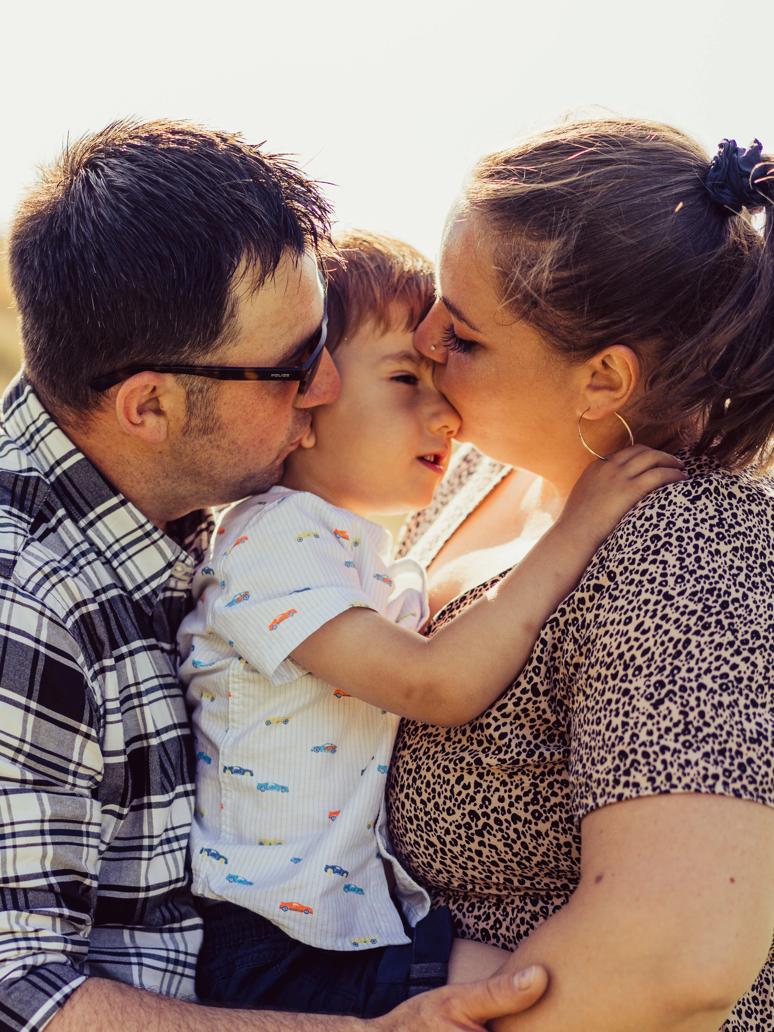 Family photoshoot on Arthur's Seat, Edinburgh