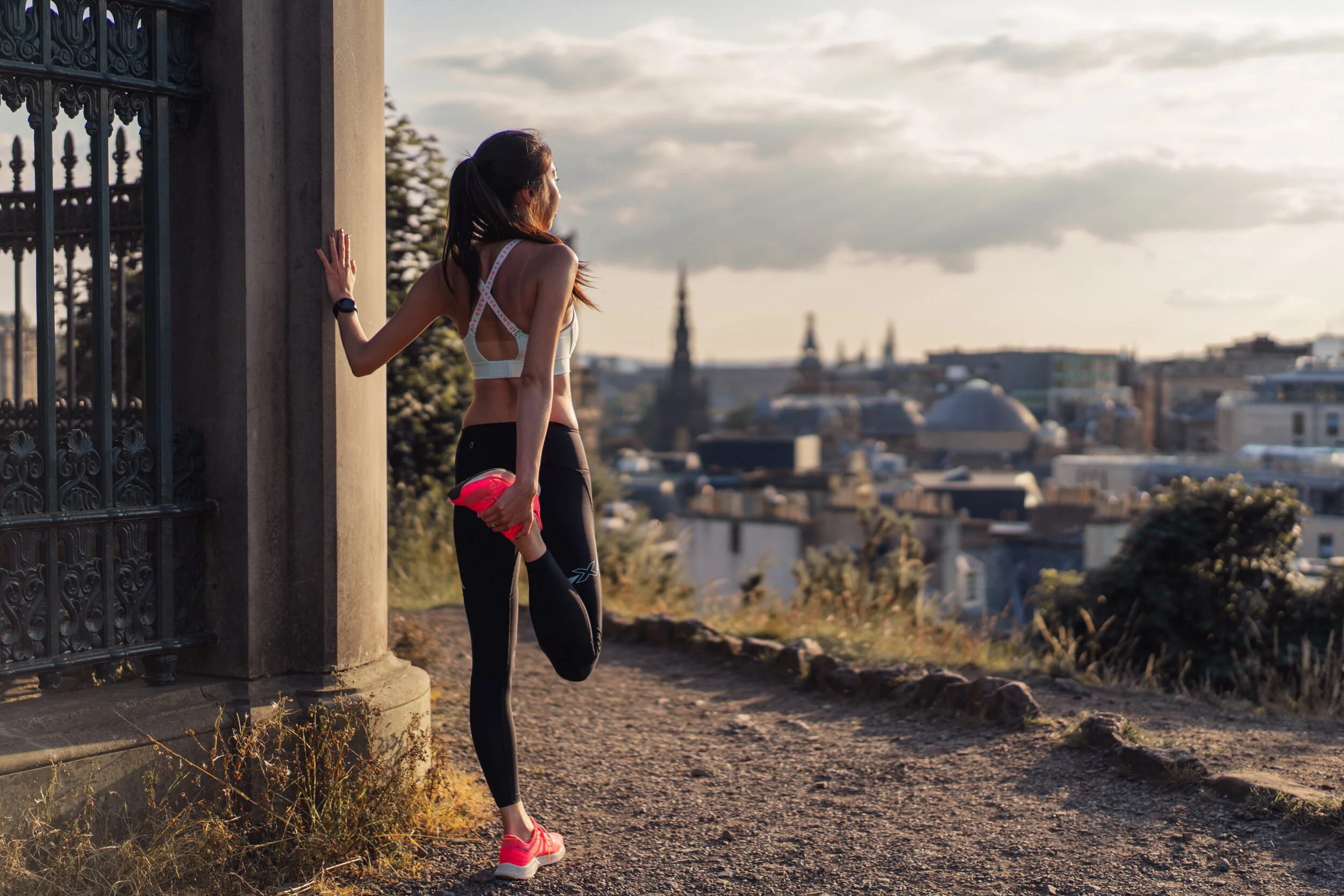 Photoshoot on Calton Hill, Edinburgh