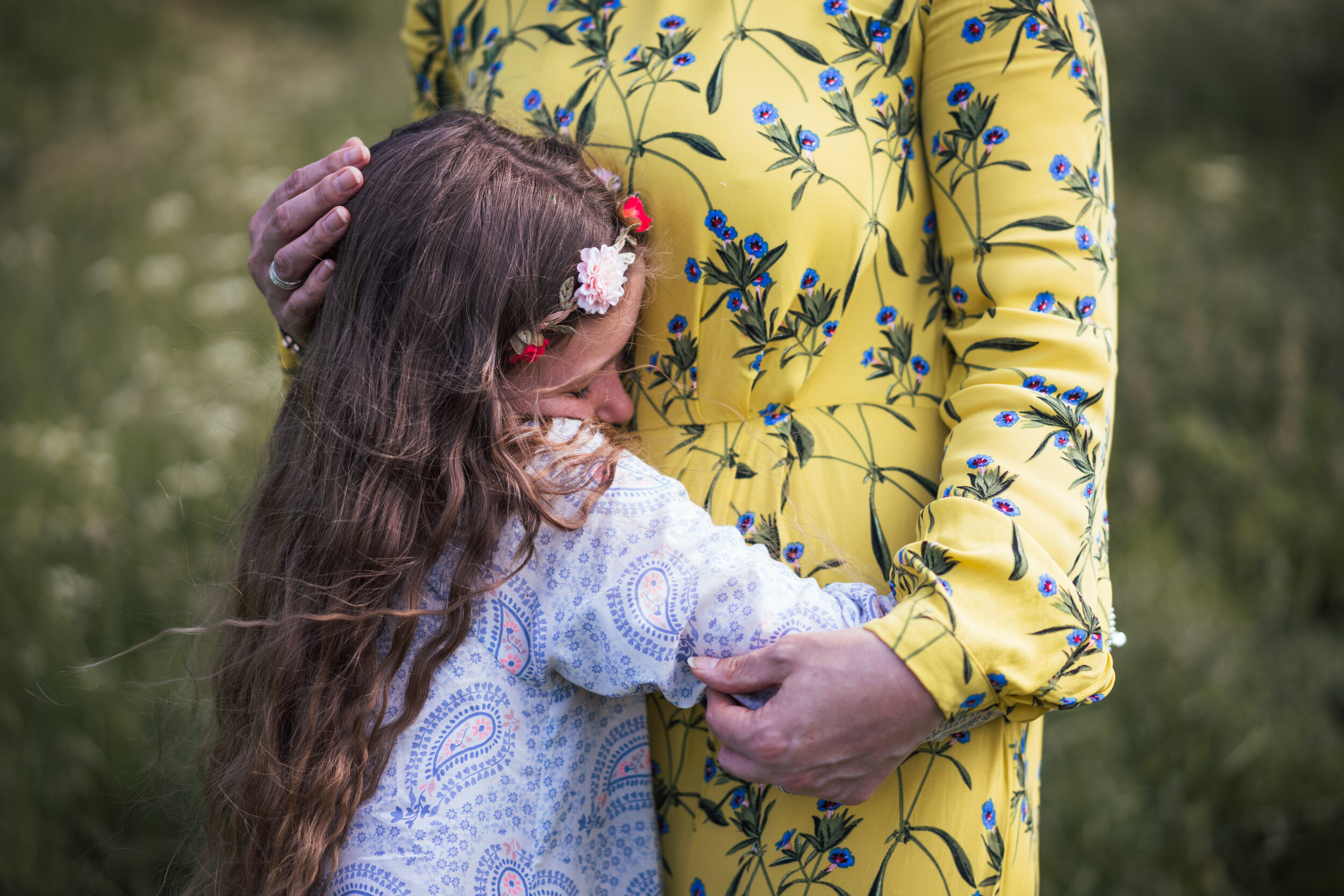 Family photoshoot on Arthur's Seat, Edinburgh