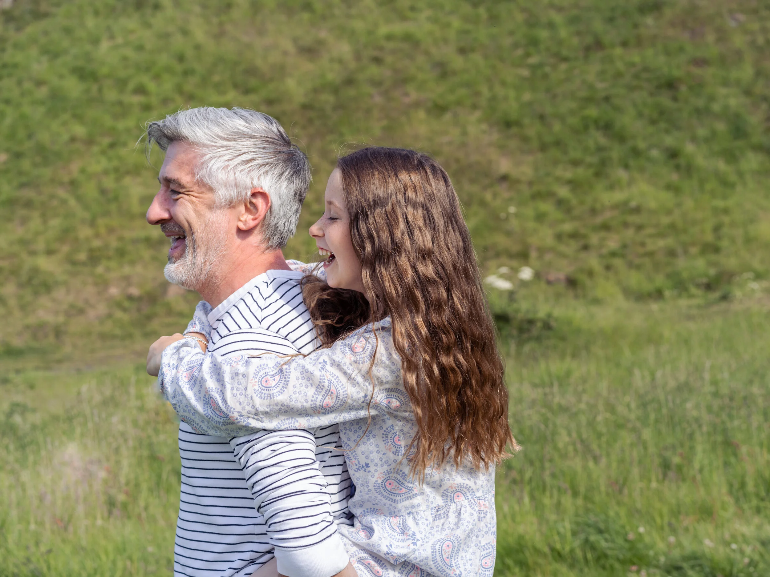 Family photoshoot on Arthur's Seat, Edinburgh
