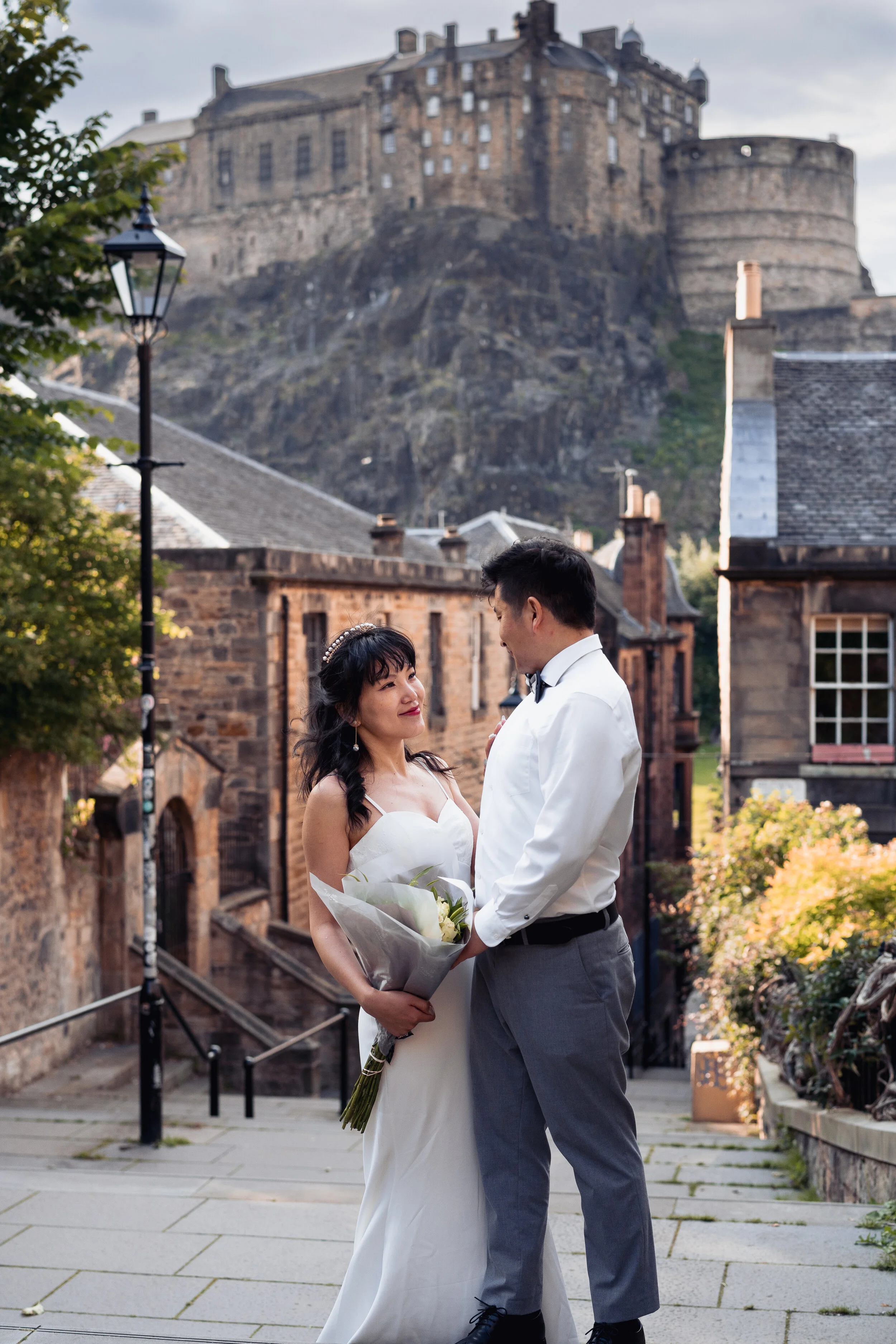 Engagement photoshoot in Edinburgh
