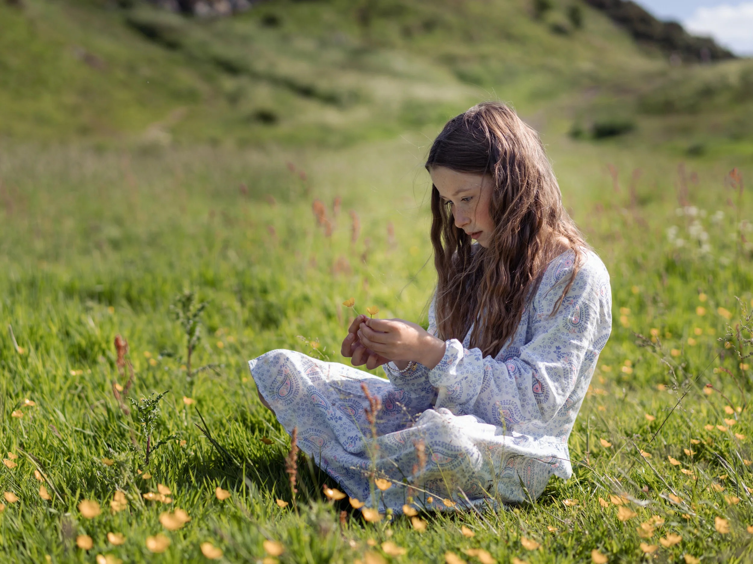 Family photoshoot on Arthur's Seat, Edinburgh