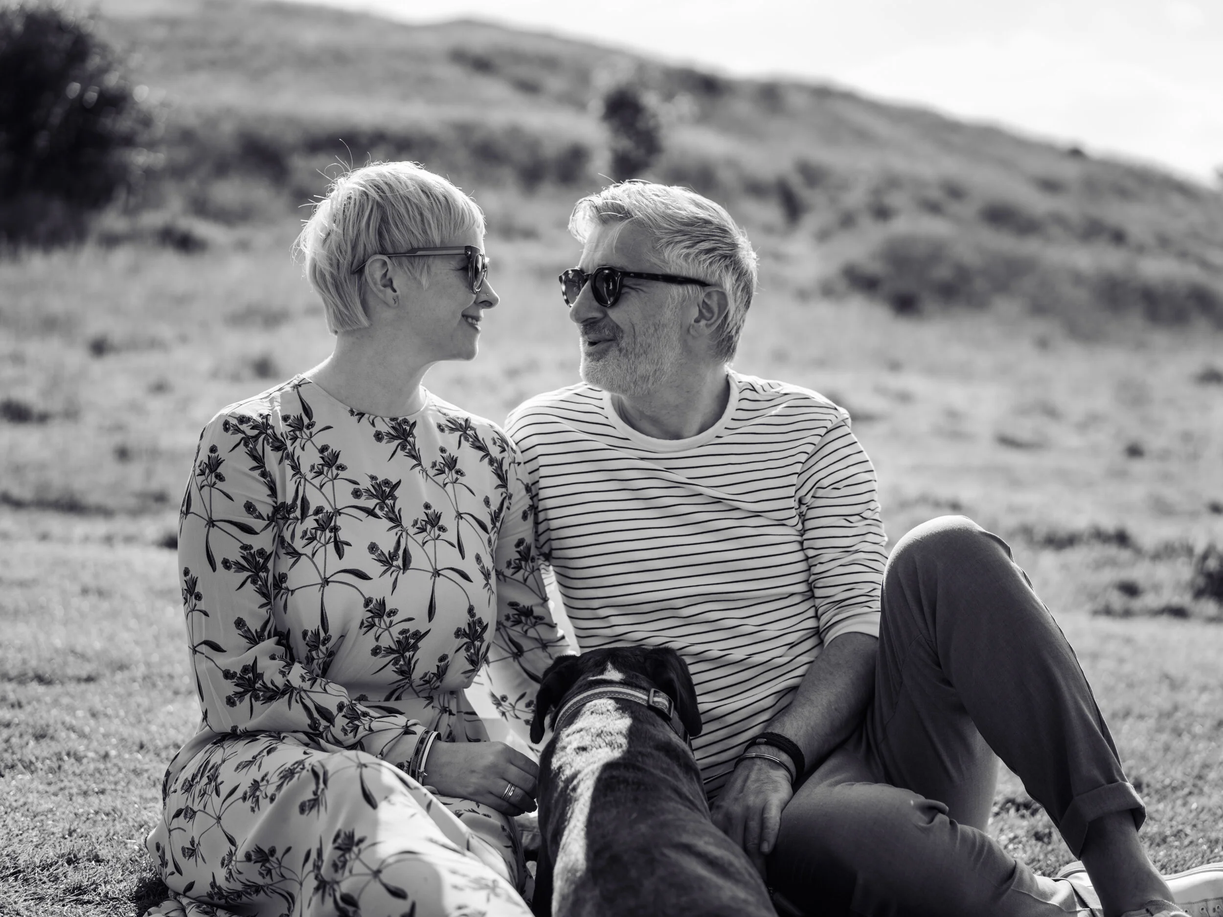 Family photoshoot on Arthur's Seat, Edinburgh