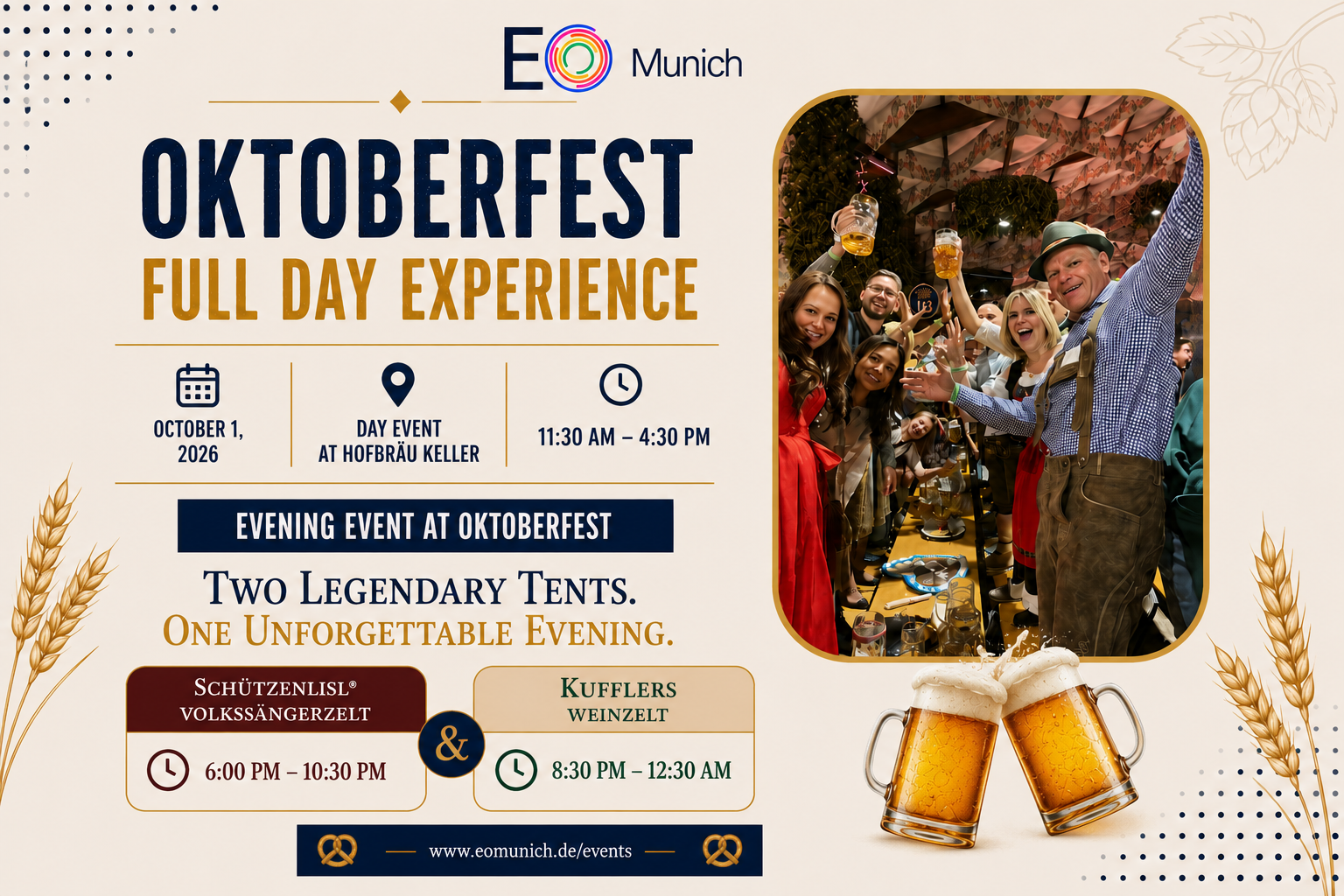 EO Munich Bavarian MashUp Day & Oktoberfest Full Day Experience