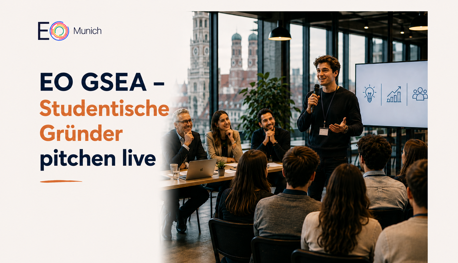 EO GSEA – Studentische Gründer pitchen live