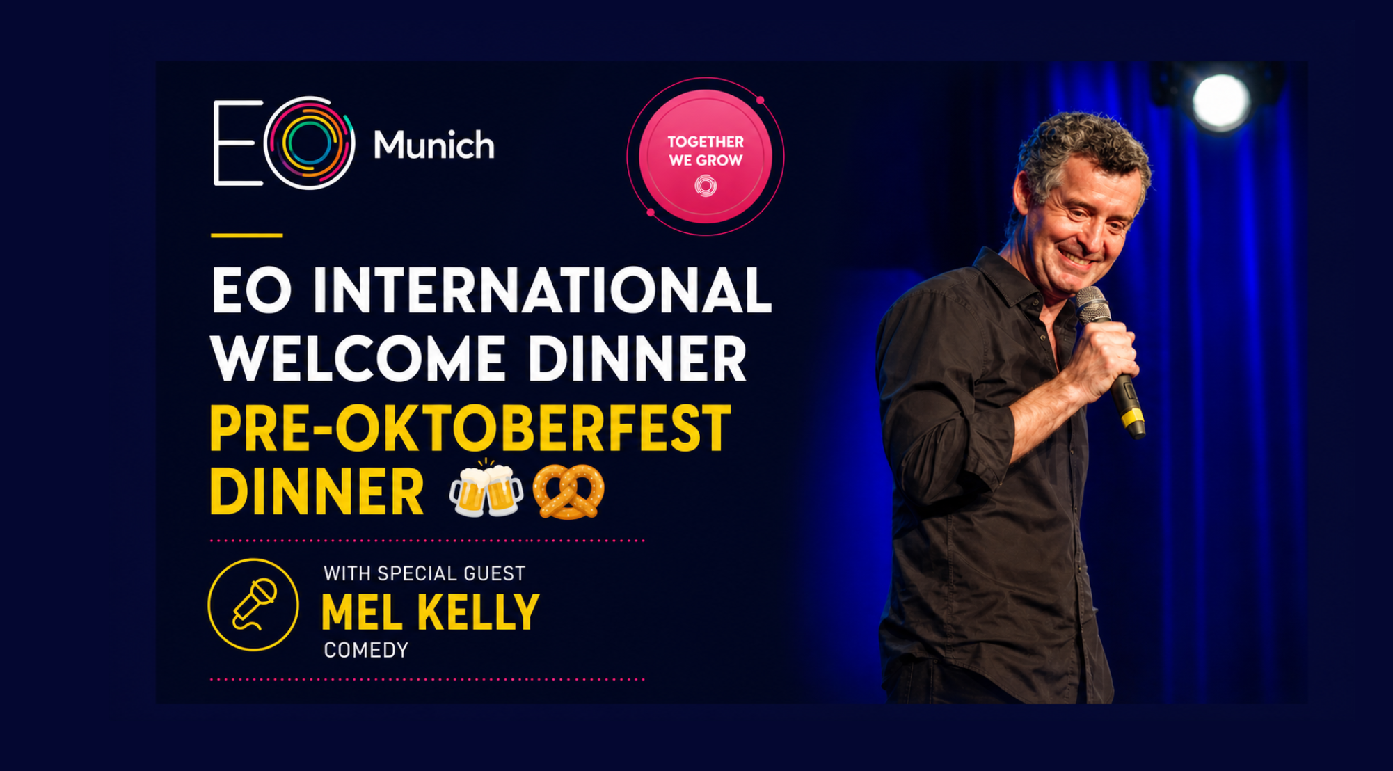 EO International Pre-Oktoberfest Welcome Dinner 🍻🥨