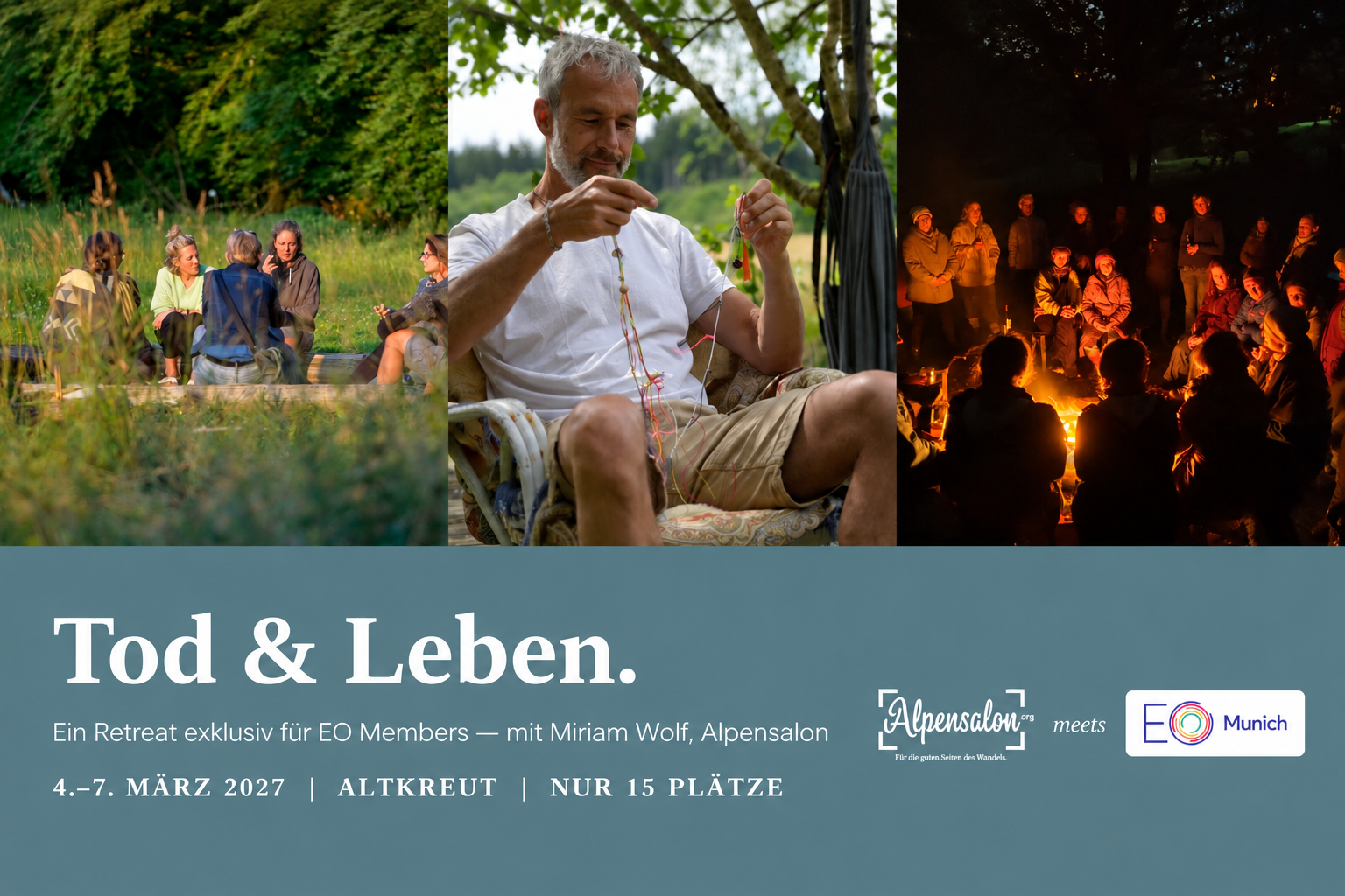 Tod & Leben — Ein Retreat über Abschied, Loslassen und den Mut zum Neubeginn