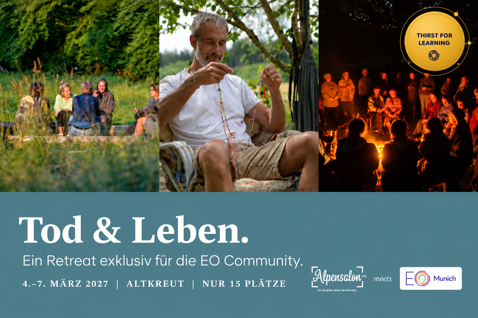 Tod & Leben — Ein Retreat über Abschied, Loslassen und den Mut zum Neubeginn