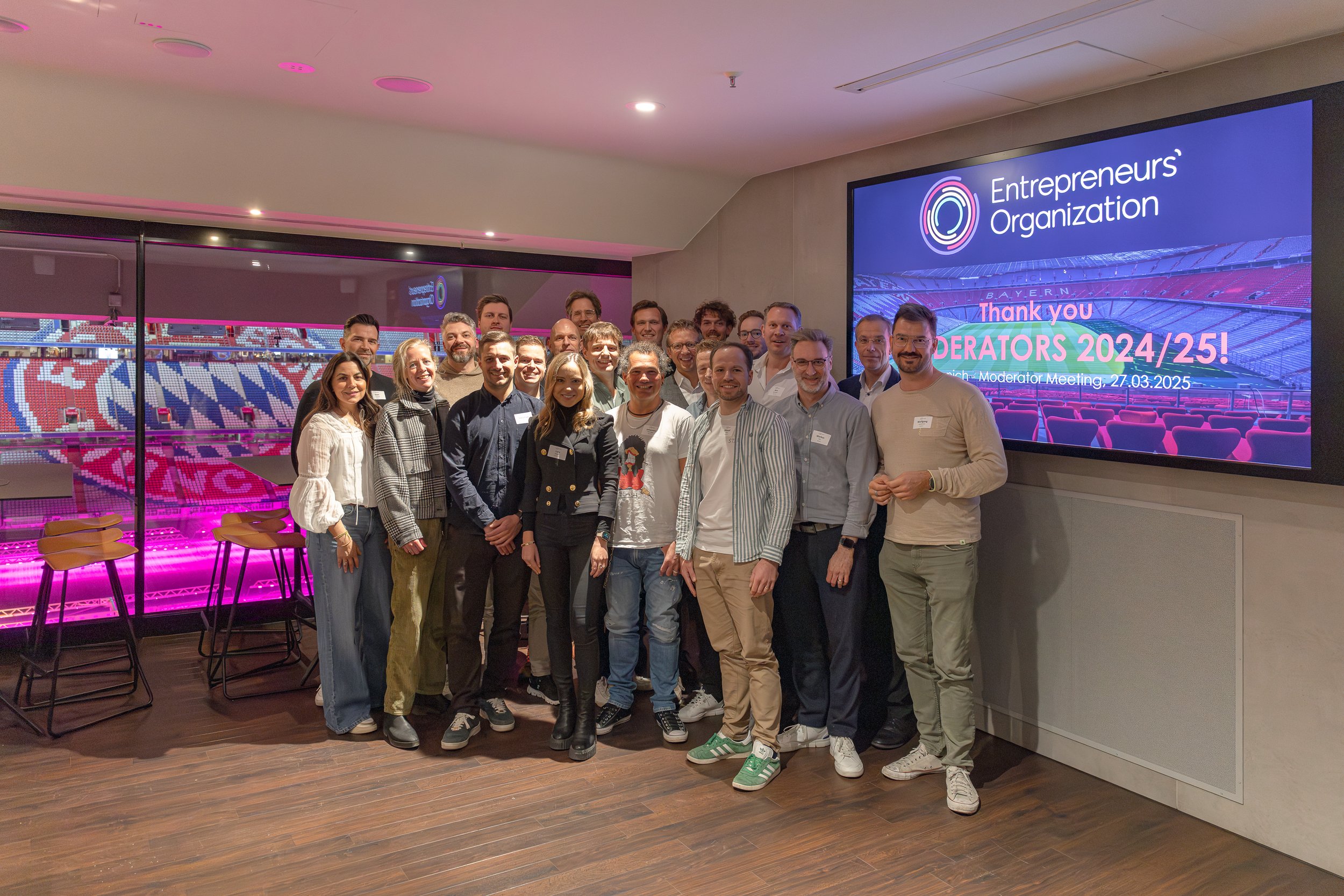 Moderator Meeting in the Allianz Arena 2025