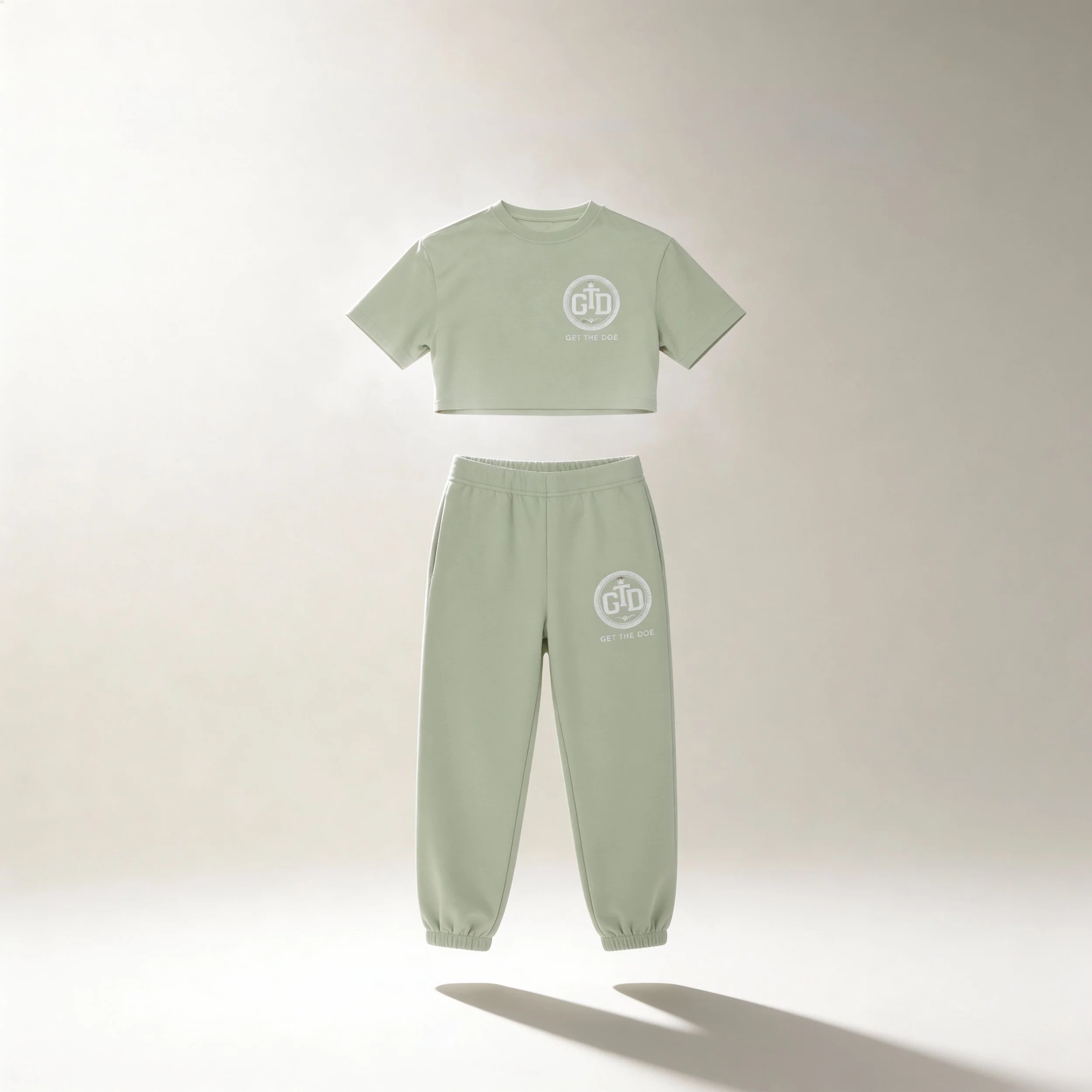 Women's GTD Signature Crop Top & Jogger Set