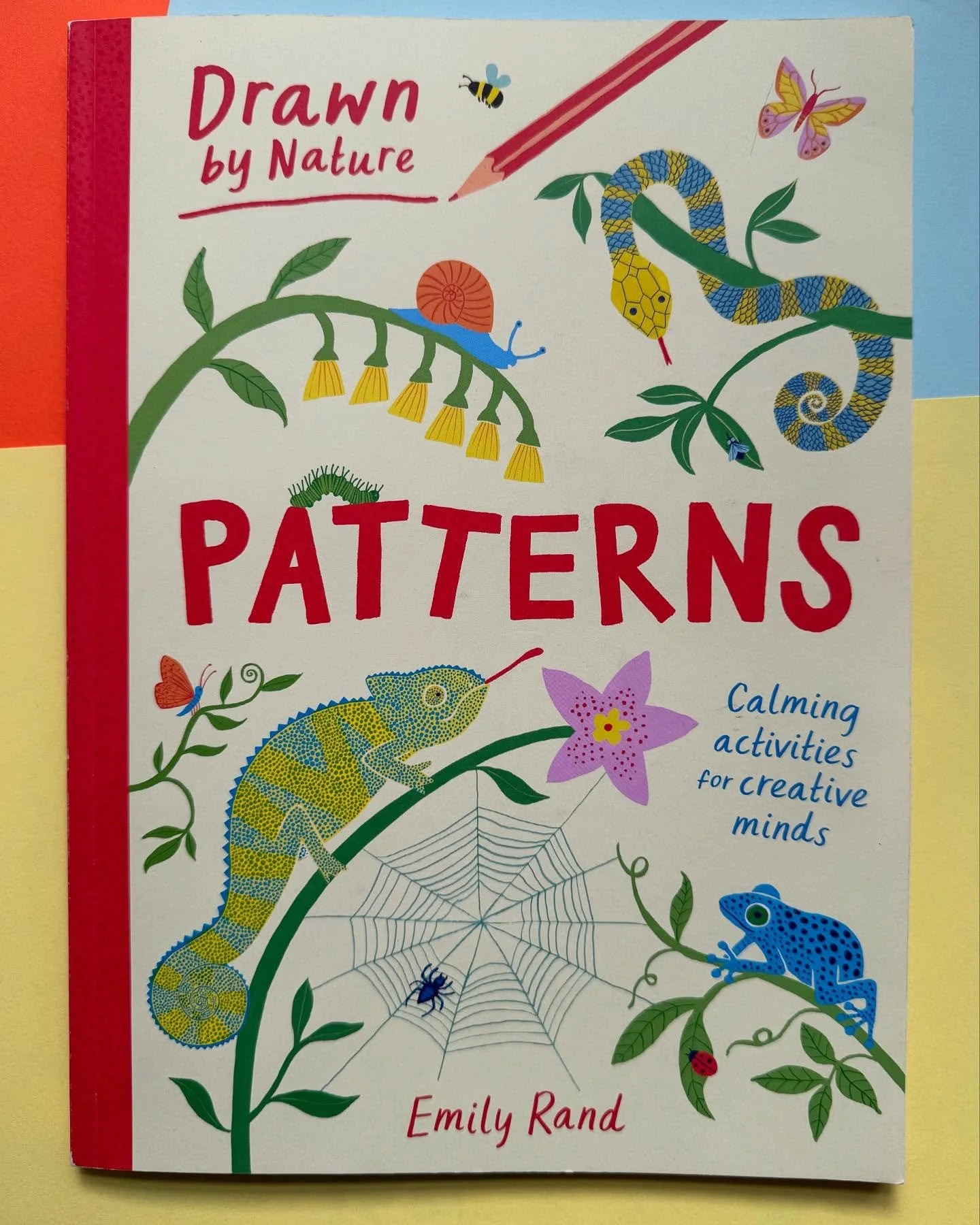 I&rsquo;m so happy to share my next book - an activity book about PATTERNS in nature! Out in bookshops on the 19th June but available to pre order now. 

Making this book was such a lot of fun, I got to combine two of my favourite things, drawing pat