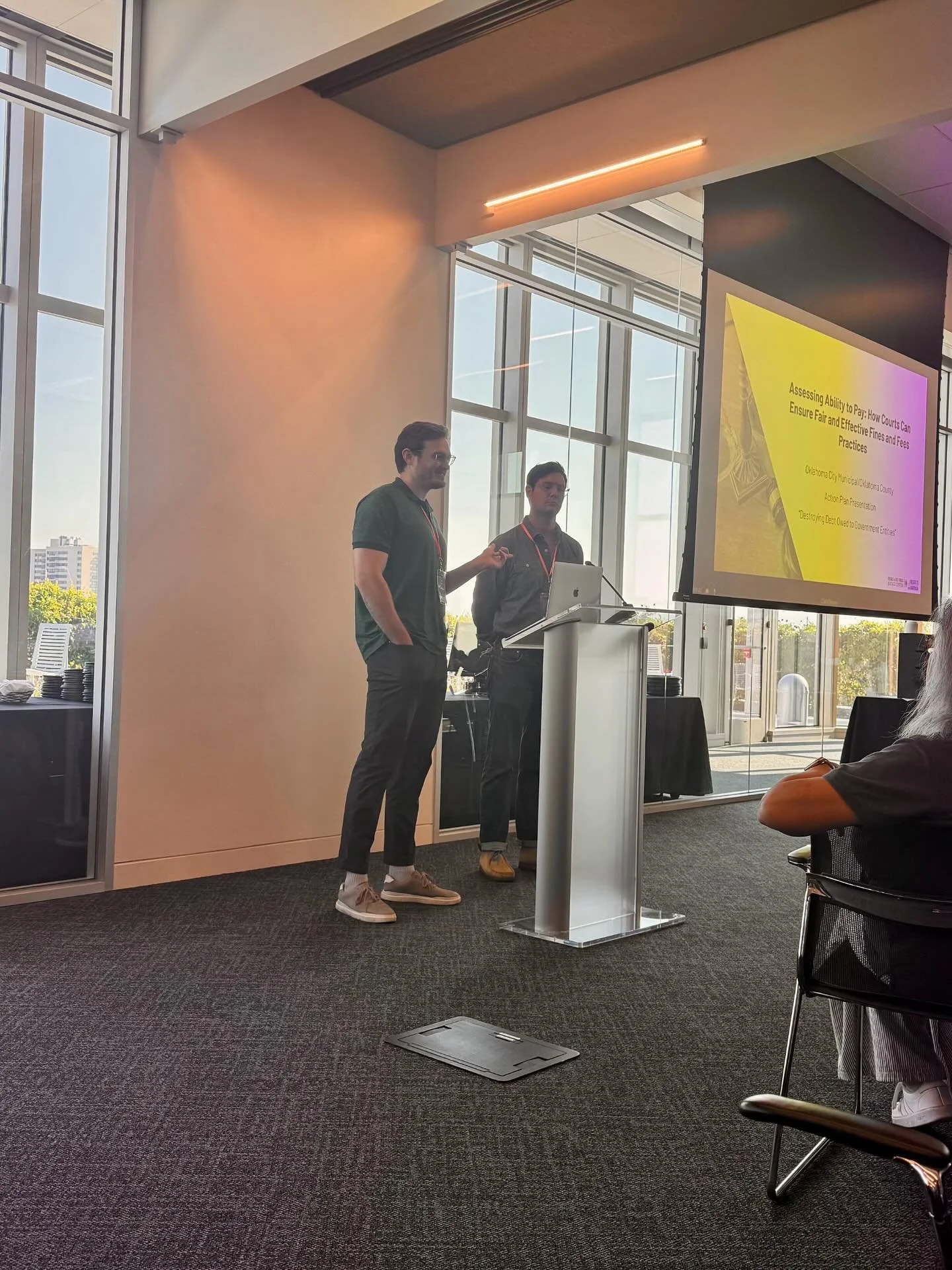 On September 16, DHub&rsquo;s Manager of Justice Initiatives Aidan Higgins and First Assistant Public Defender Ryan Sullivan presented to Results for America about fines and fees practices in OK County. They discussed how jurisdictions can make abili