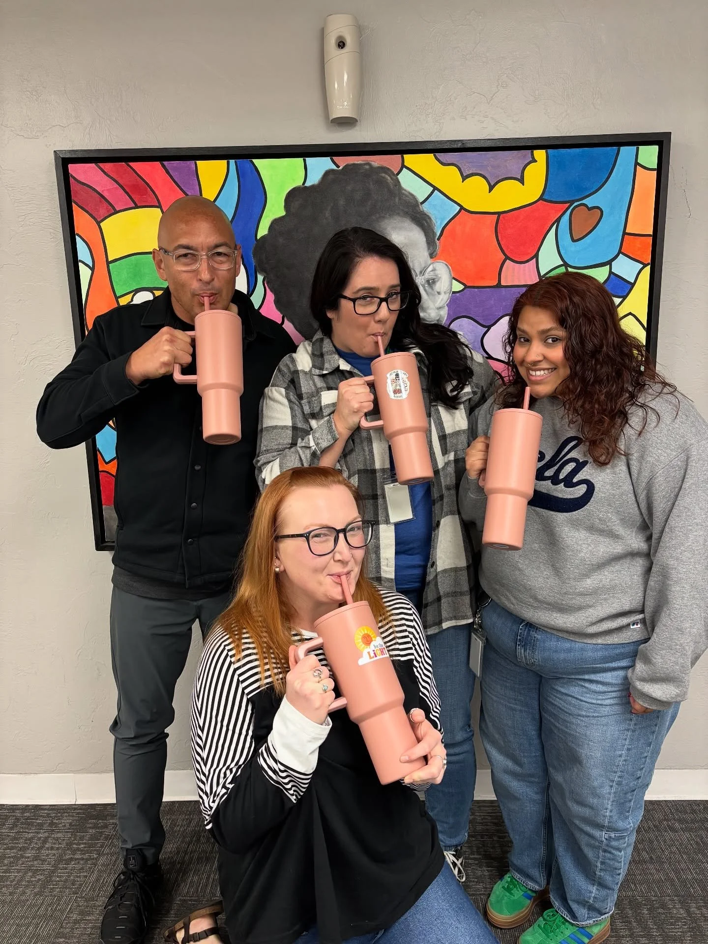 Thank you to @shopsimplemodern for the generous donation of 40 oz mauve tumblers to DHub! They are beautiful and functional&mdash;not to mention durable, a requirement in our work. We appreciate you adding a pop of color (and joy) to our day! 🎨🩷

#