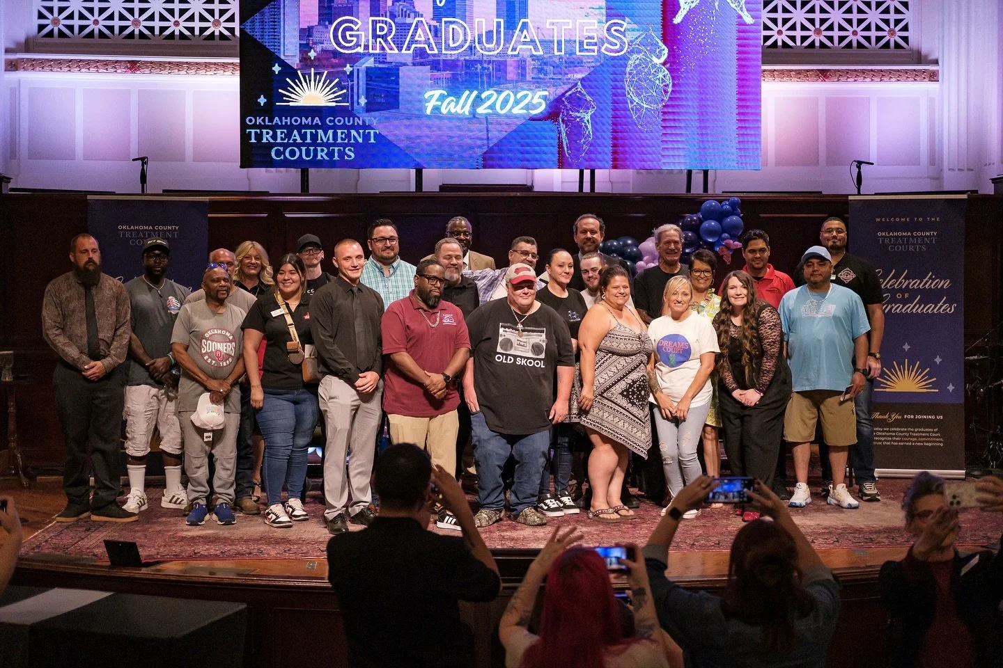 We had an amazing time attending the Celebration of Graduates last week for @okcountytc! We were inspired by the stories shared by 4 graduates who have overcome significant barriers in their determination to reach their aspirations. Treatment court p