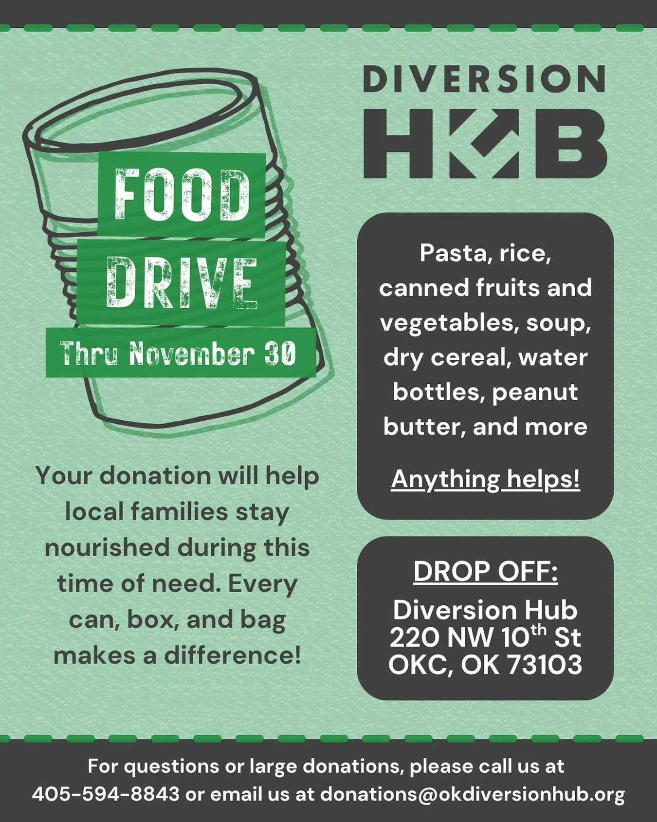 DHub is the largest access point for SNAP enrollment outside of DHS offices in Oklahoma. About 600 justice-impacted individuals and families enroll or renew on site here every month. The impending SNAP cutoff means that thousands of our clients (a th