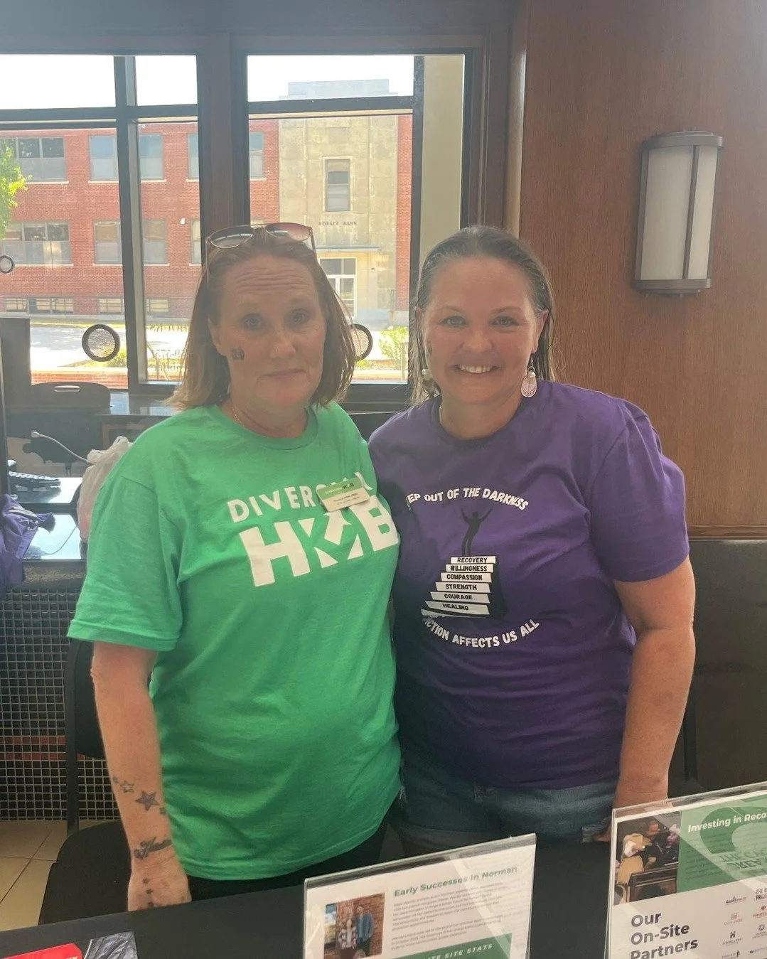 In honor of National Recovery Month this September, we're highlighting two staff members who go above and beyond for their clients and community. Melissa is one of our Court-Ordered Outpatient Program recovery navigators and Lindsay supervises the pr