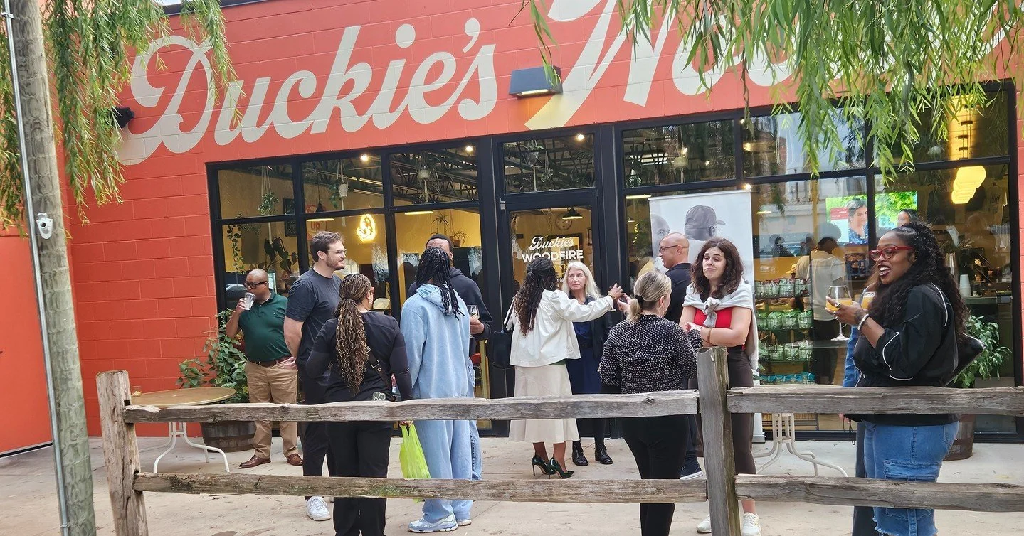 DHub supporters and staff turned out at our fundraiser last week at Duckie's, raising funds to support our clients and programs! Sales of merch, donations, and a portion of Duckie's proceeds from the night will be used to offer services that build st