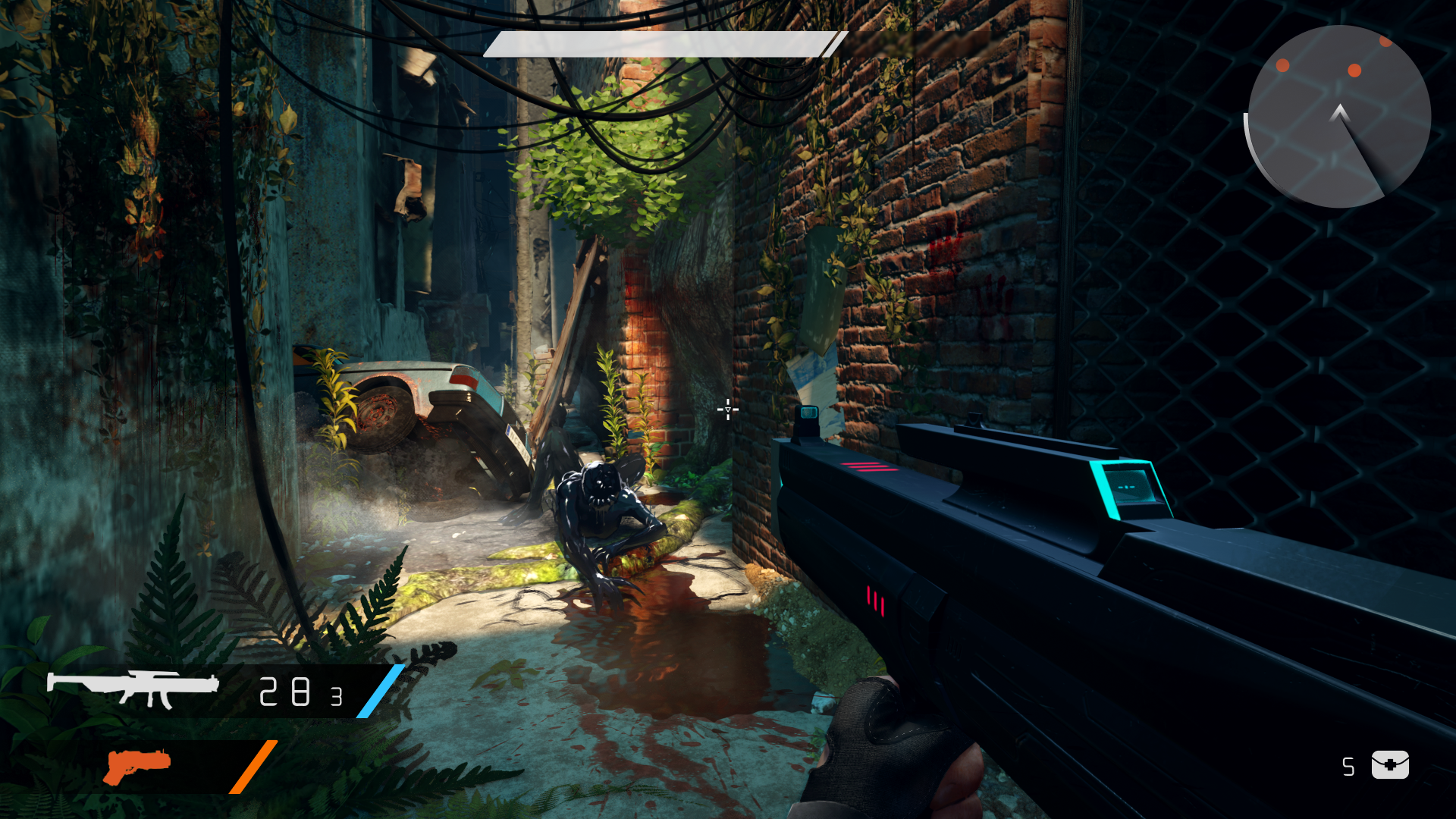 Still view of the final UI