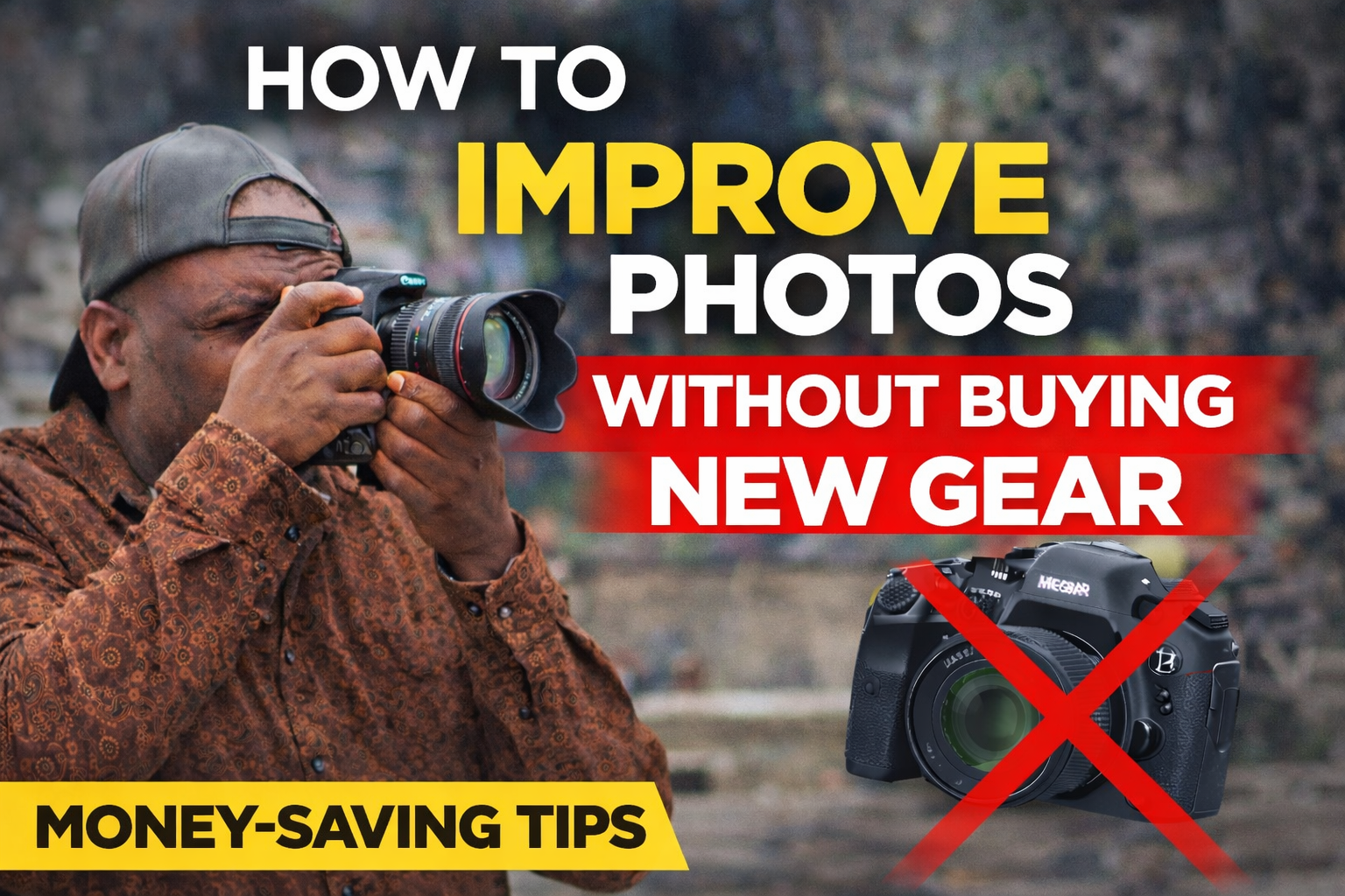 How to Improve Your Photos Without Buying New Gear