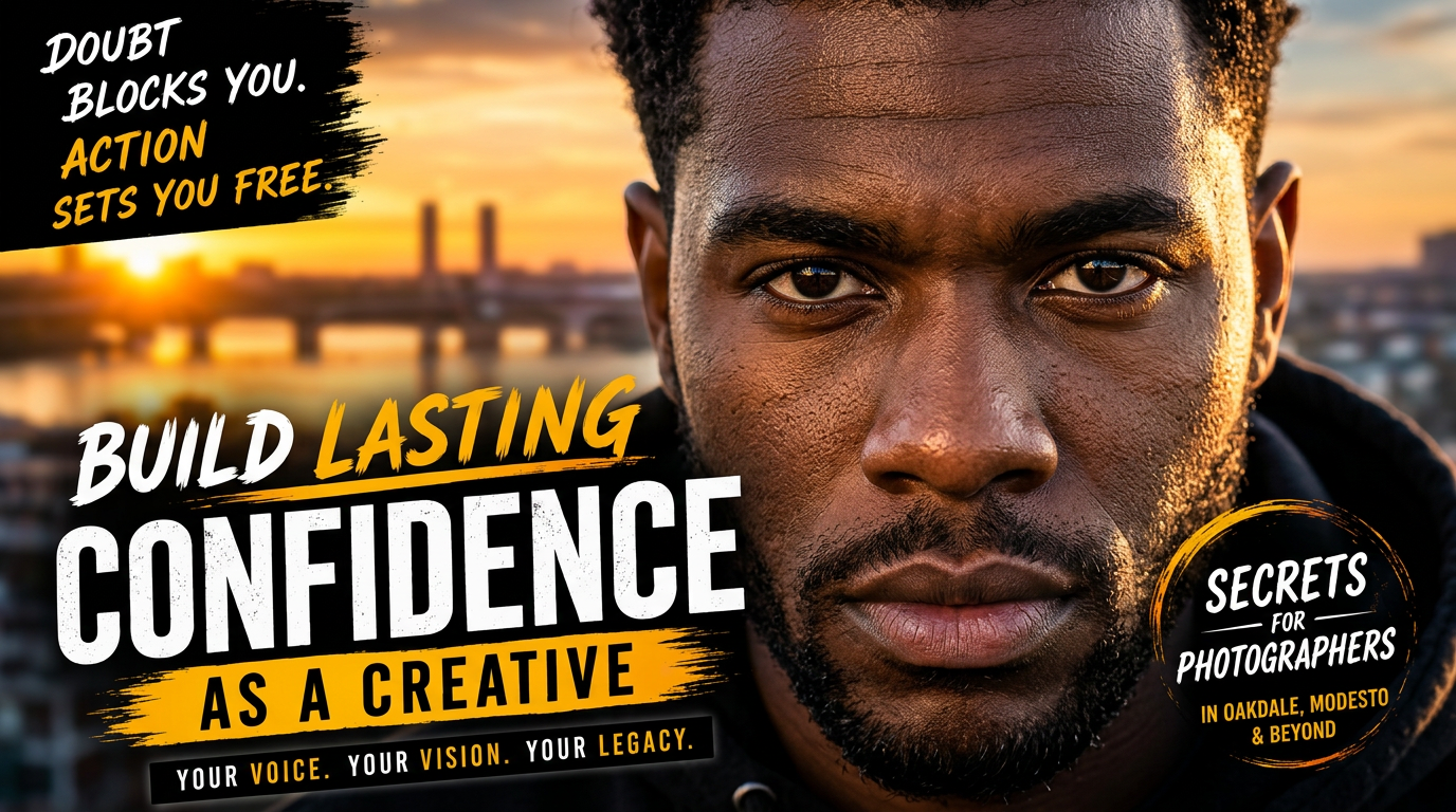 Building Lasting Confidence as a Creative: Secrets for Photographers in Oakdale, Modesto &amp; Beyond