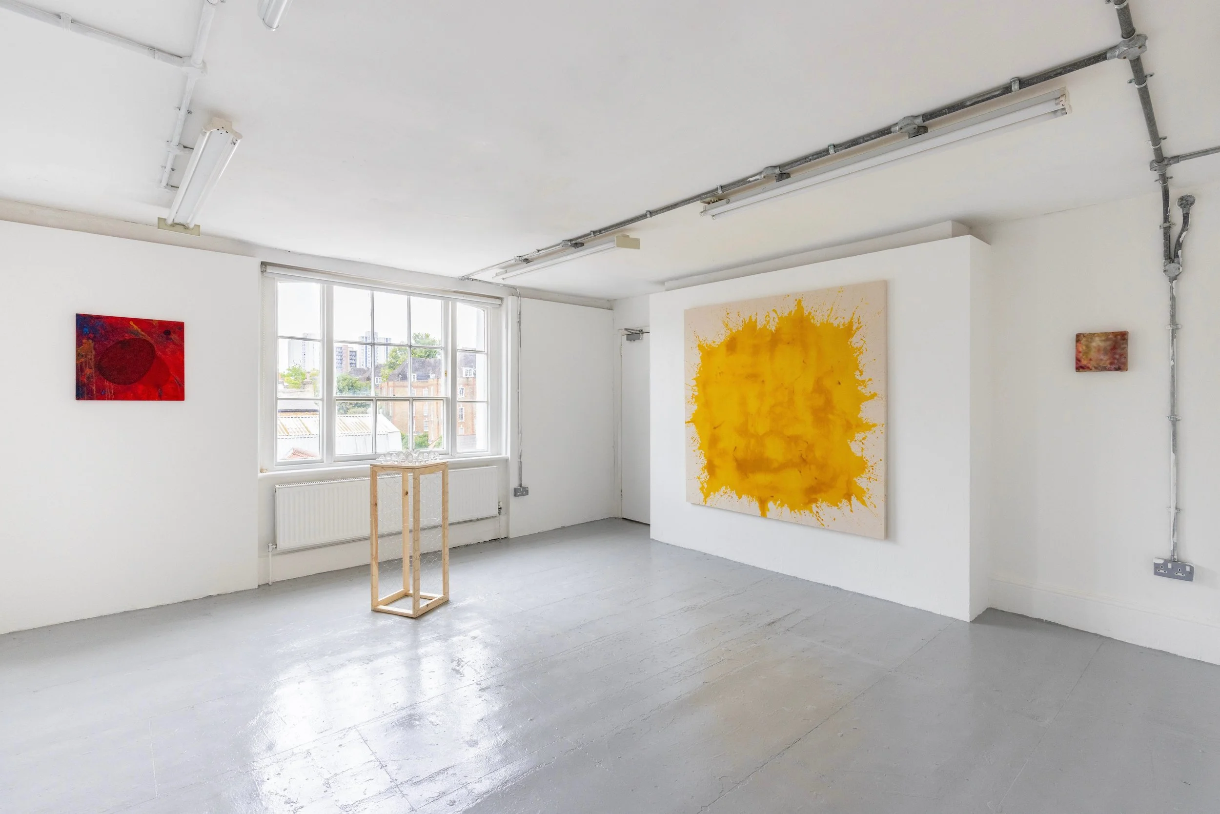 Installation view, MA Fine Art degree show, 
City & Guilds of London Art School, London, 2026.