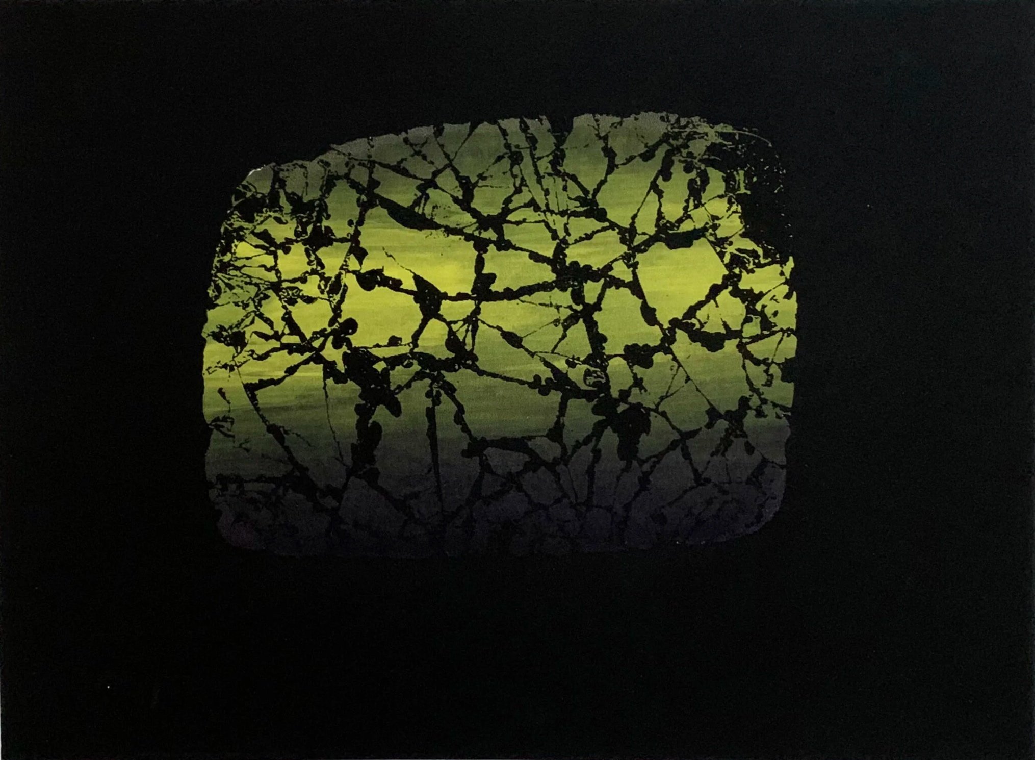 Shattered View (2021)
Screenprint on paper (varied edition, 2/5)
Image: 25.5 x 33.5 cm