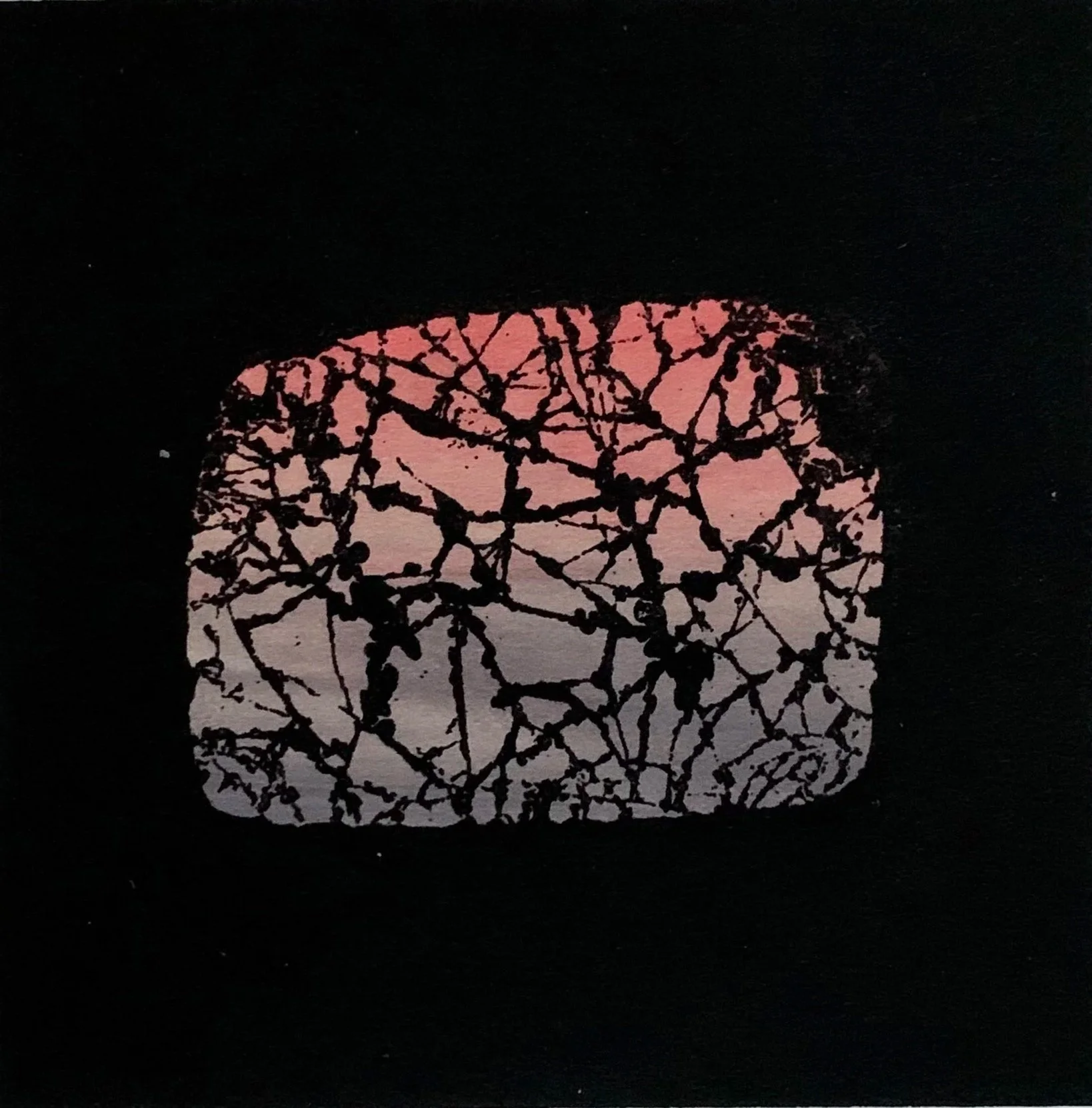 Shattered View (2021)
Screenprint on paper (varied edition, 13/30)
Image: 15 x 15 cm