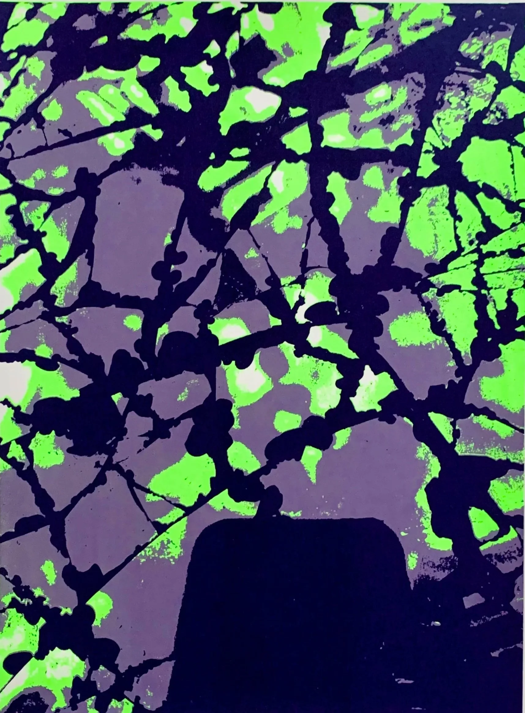 Soho Square Gardens (2021)
Screenprint on paper (varied edition, 12/12)
Image: 25 x 34 cm