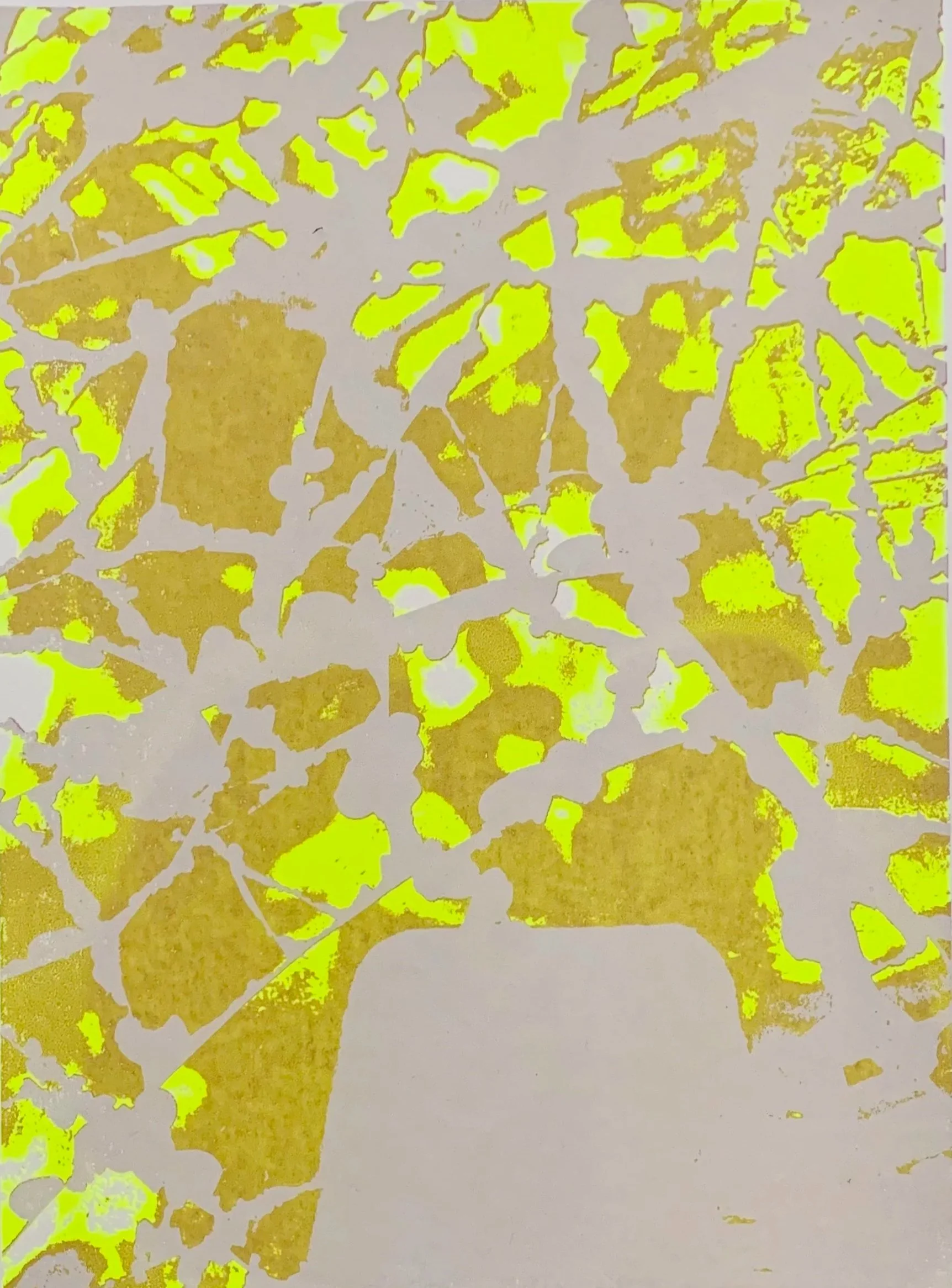 Soho Square Gardens (2021)
Screenprint on paper (varied edition, 6/12)
Image: 25 x 34 cm