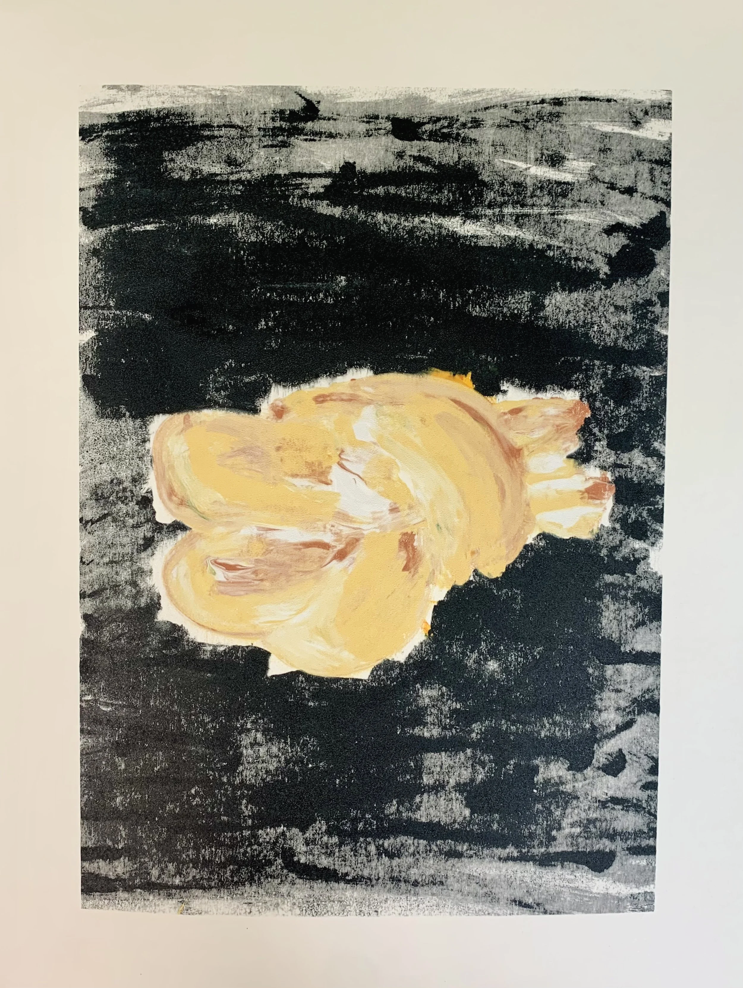 Ukrainian Dove (2022)
Screenprint monotype on paper
30 x 21 cm