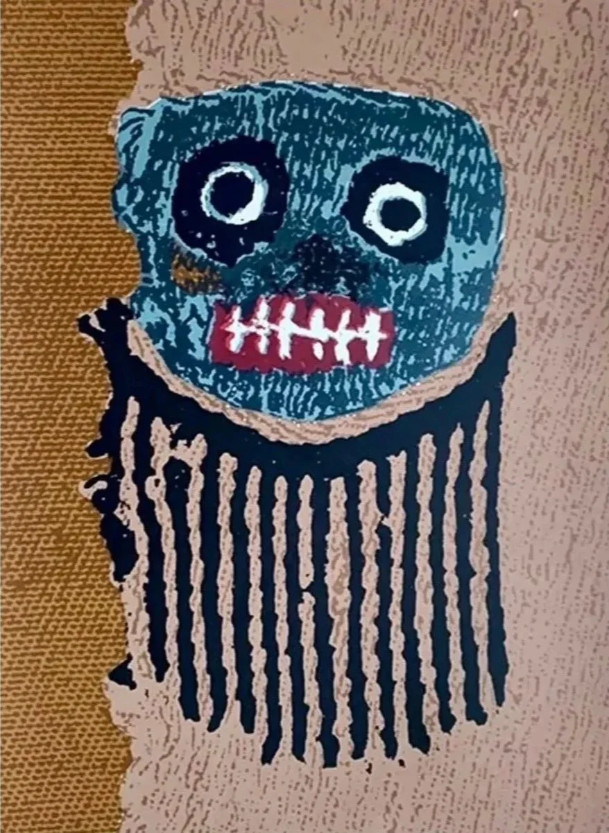 Severed Head (2022)
Screenprint on paper
Edition of 5 
46 x 36 cm