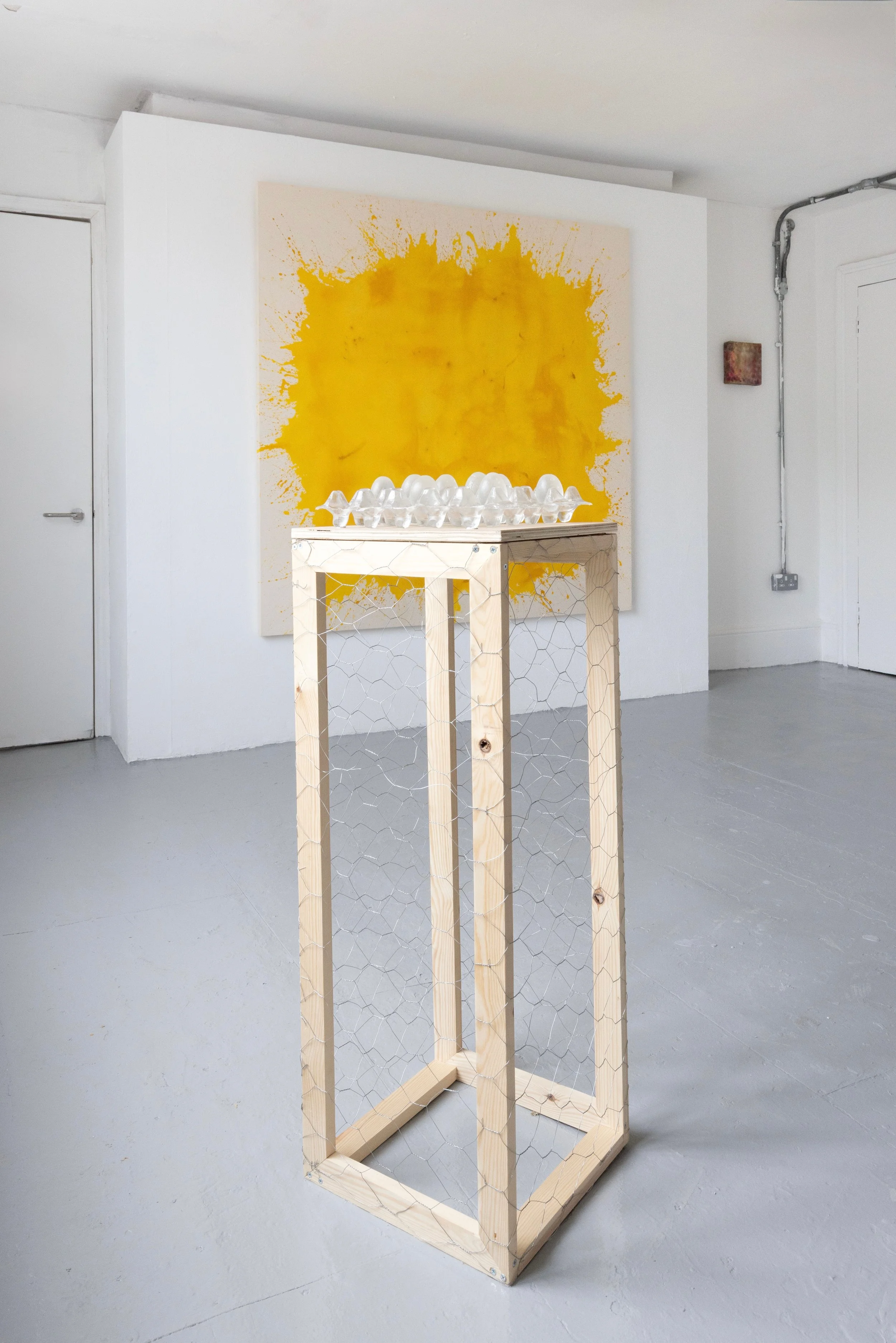 Installation view, MA Fine Art degree show, 
City & Guilds of London Art School, London, 2026.