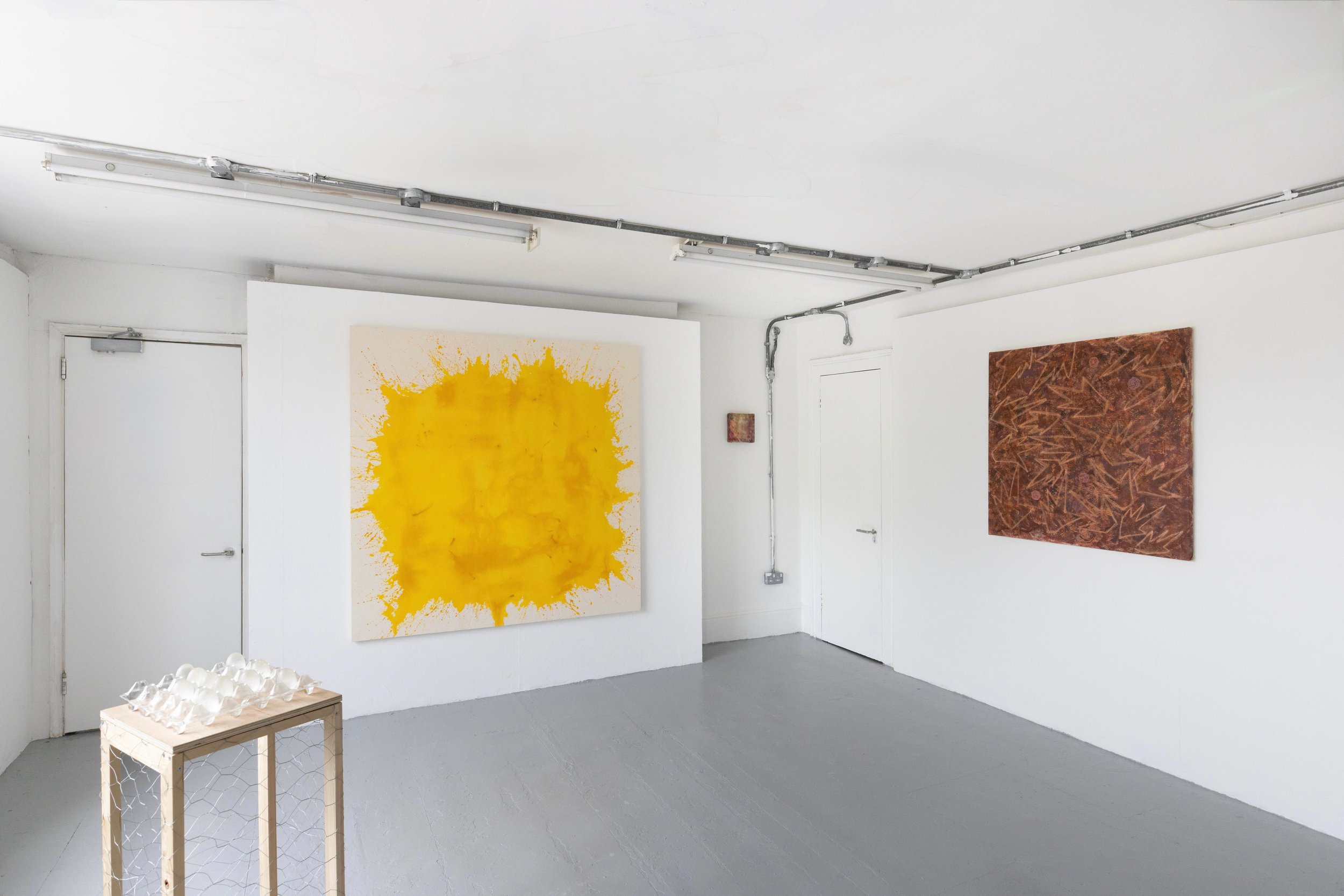 Installation view, MA Fine Art degree show, 
City & Guilds of London Art School, London, 2026.