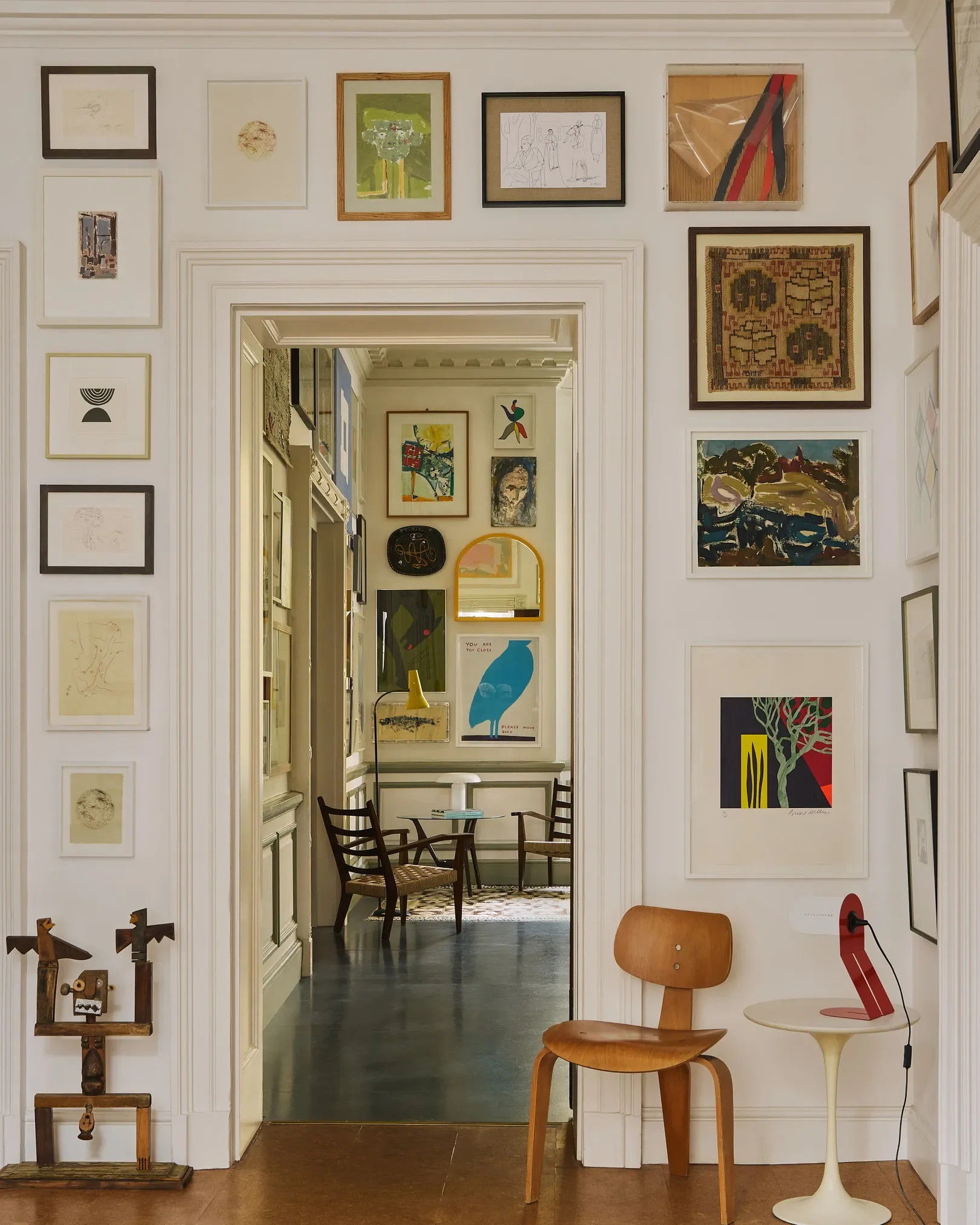 Installation views, 8 Holland Street, London, 2022.